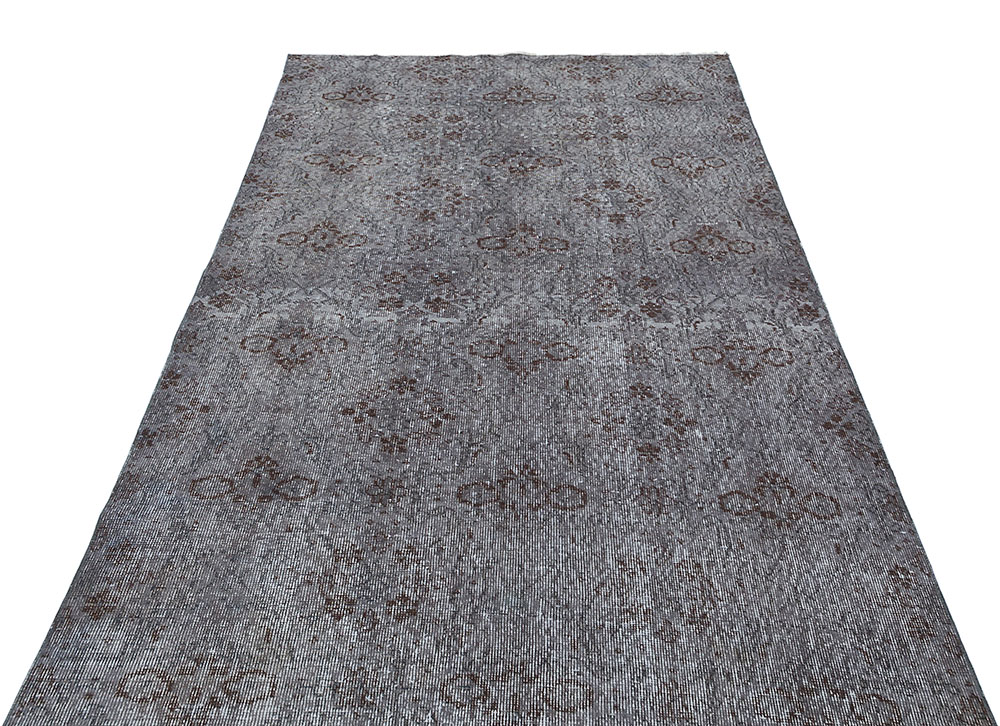 Vintage Hand-Woven Rug in Gray to Enhance Your Home — detail view 4, handmade vintage rug