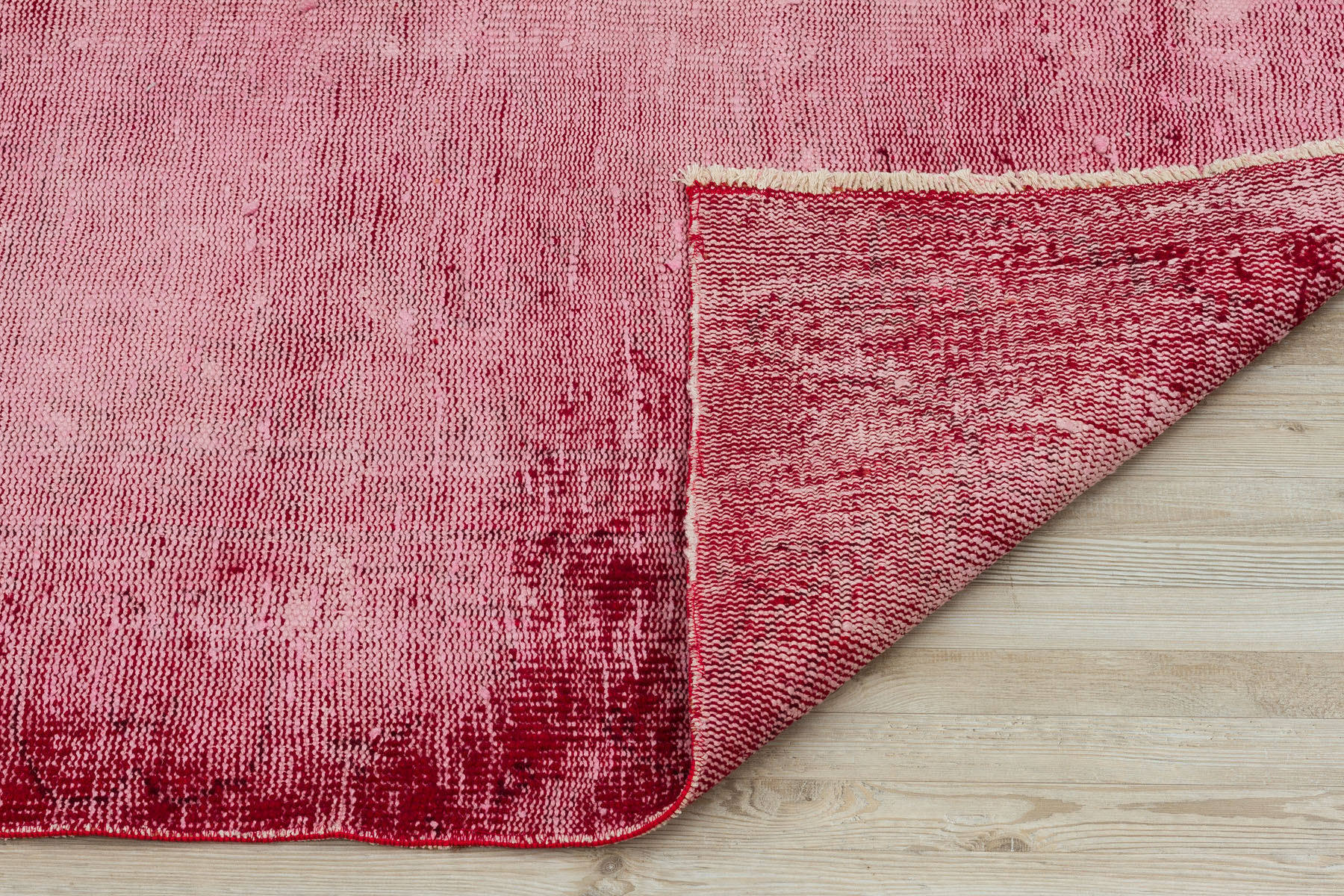 Natural, Unique, Anatolian, Authentic, Vintage, Distressed, Hand-Woven Rug — detail view 3, handmade vintage rug