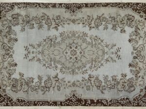 Gerçek El Dokuma Eskitme Vintage Halı 173 x 283 Model : 7008