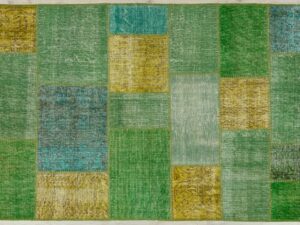 Modern Eşsiz Özel Patchwork Halı 120 x 180 Model : 5235