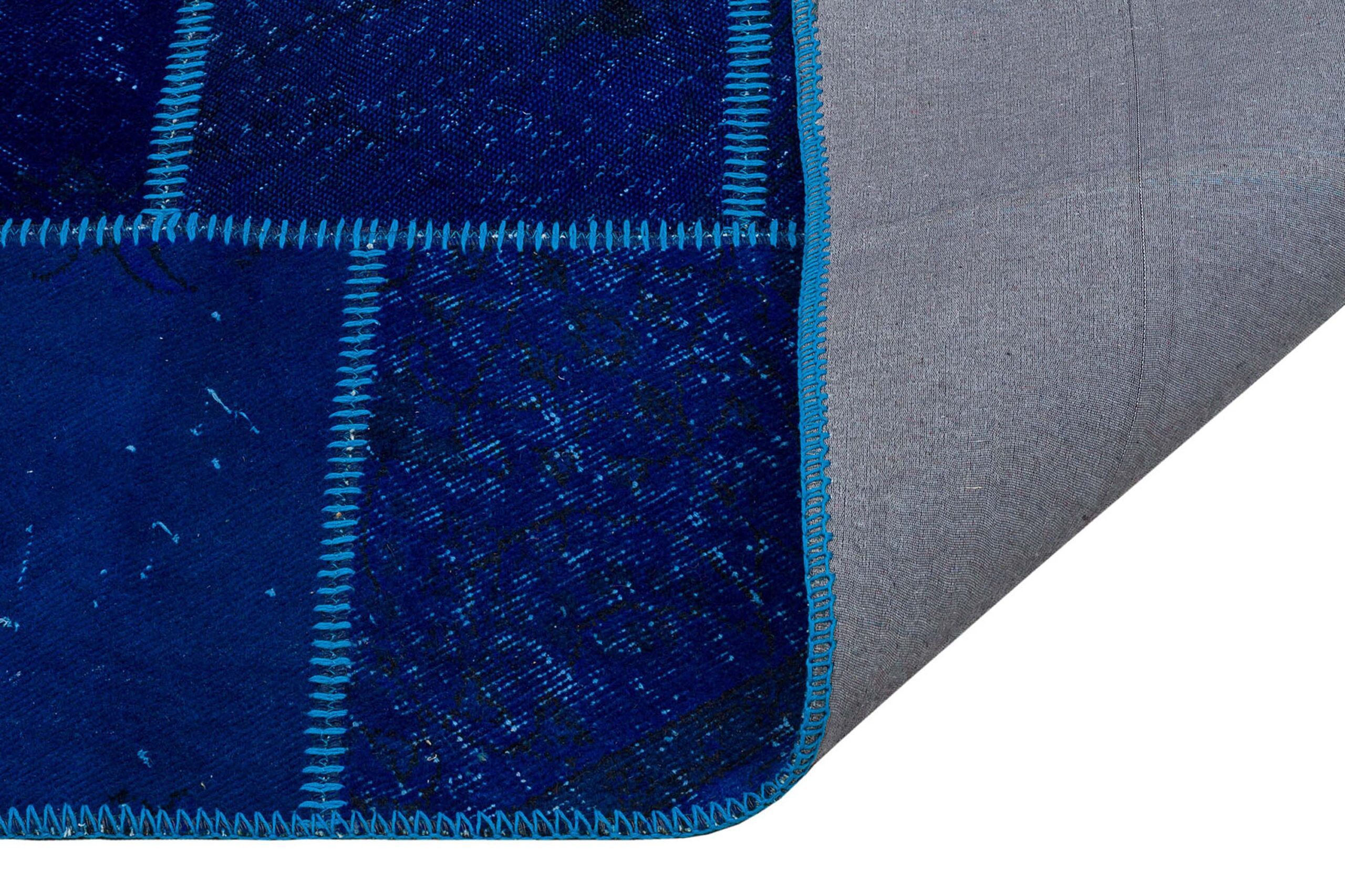 Patchwork Rug with Unparalleled Beauty — detail view 3, handmade vintage rug