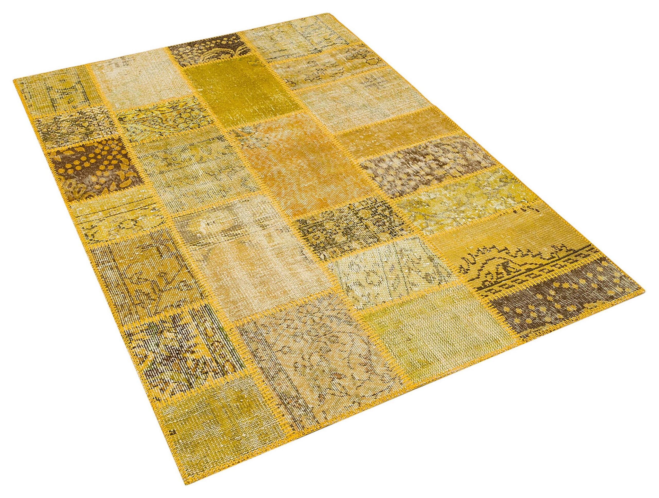 Patchwork Distressed Handwoven Rug, vintage rug, Handmade, hand-knotted silk, size 120 × 180 cm, from Antalya
