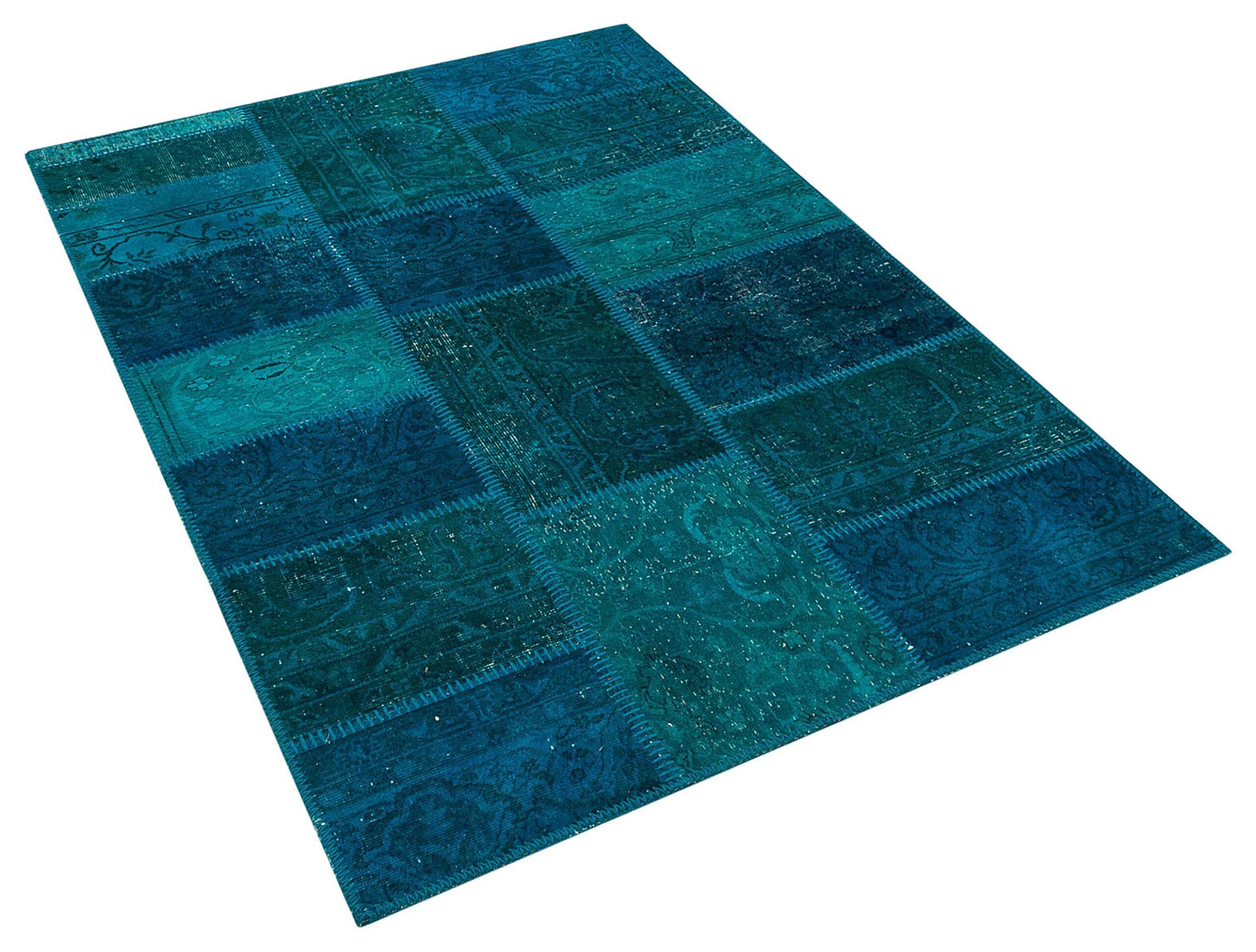 Unique Anatolian Patchwork Distressed Rug, vintage rug, Handmade, hand-knotted silk, size 120 × 180 cm, from Oushak