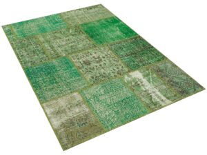 Eskitme El Dokuma Patchwork Halı 120 x 180 cm 5654