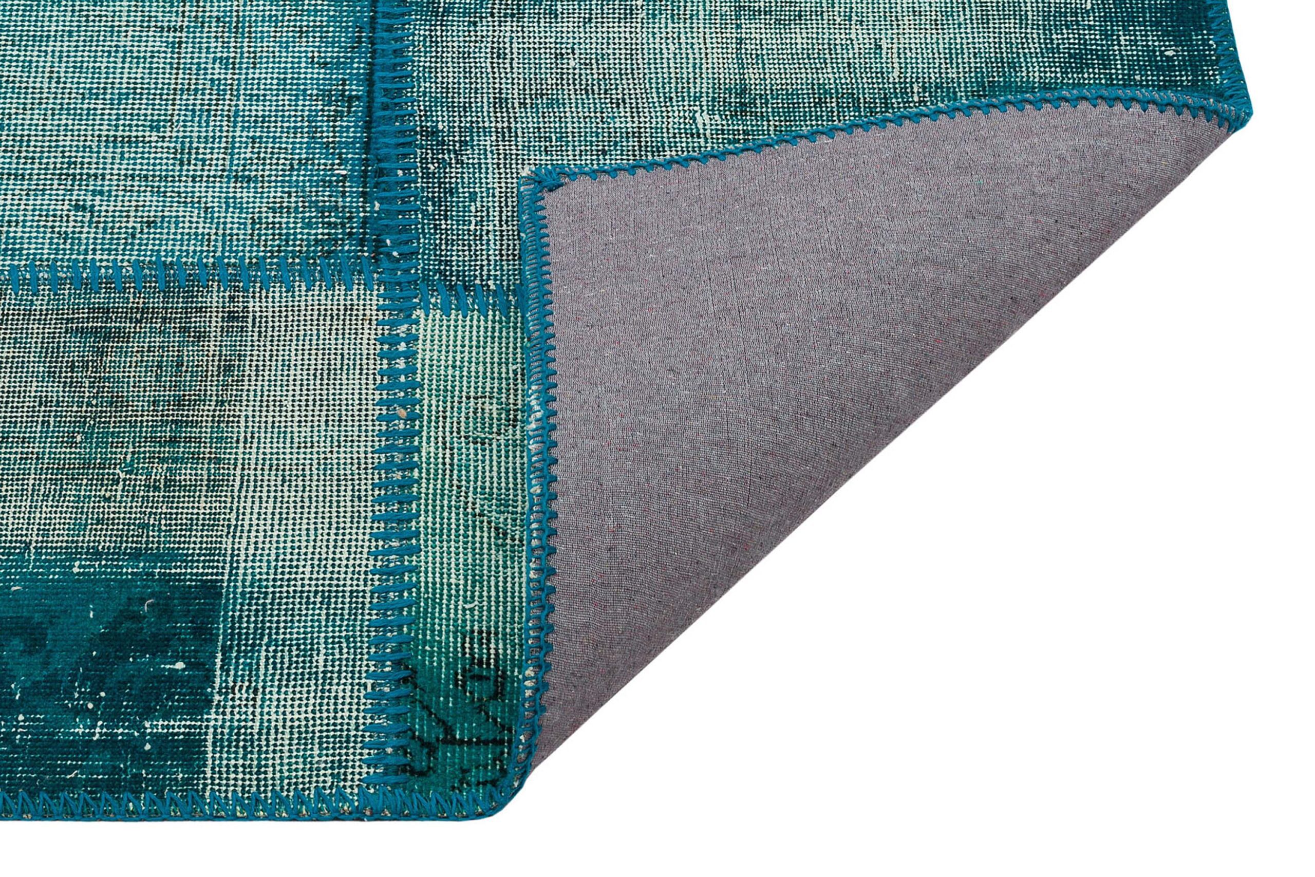 Özel Patchwork Eskitme El Dokuma Halı 160 x 230 cm 5680 - Görsel 3