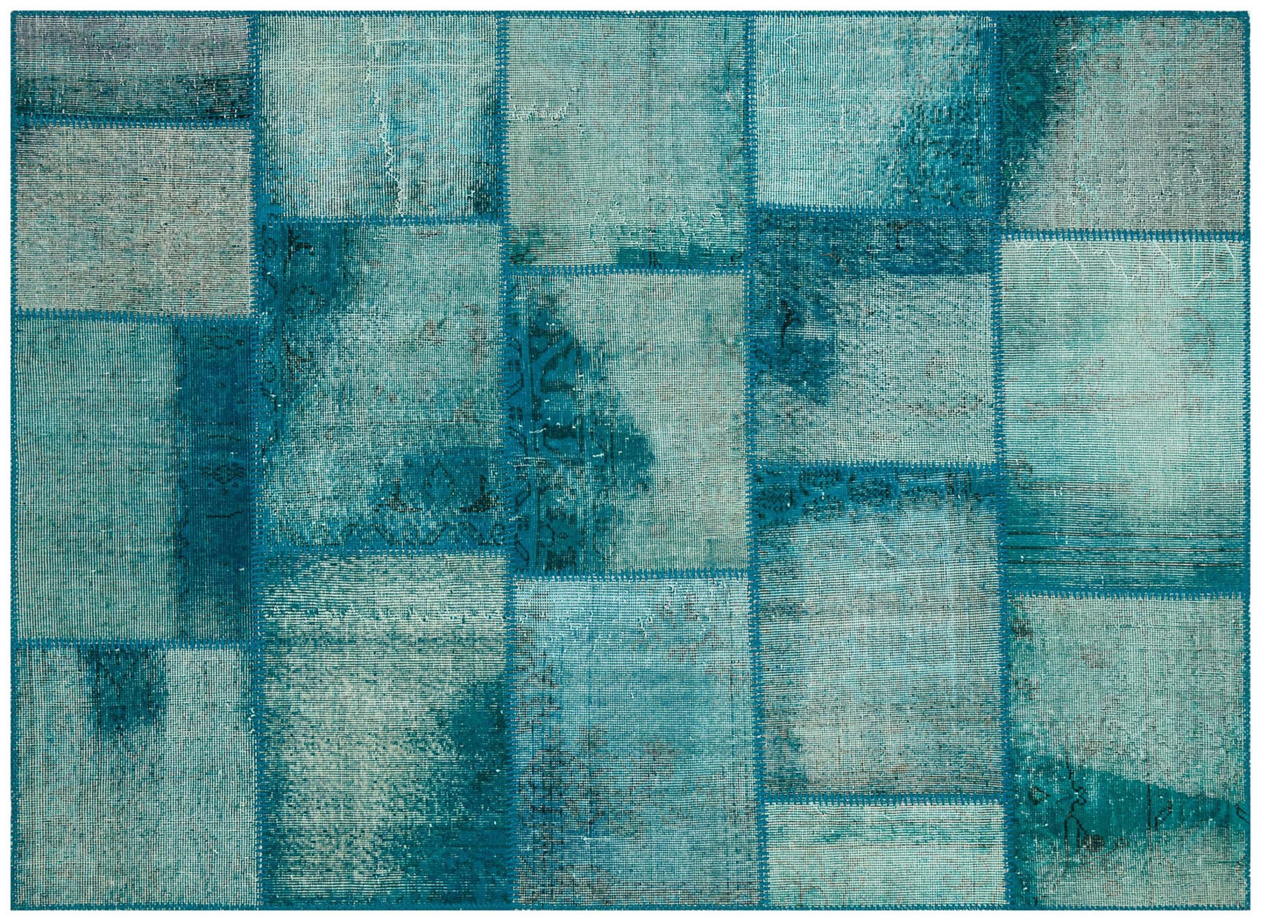 Eskitme El Dokuma Patchwork Halı 160 x 230 cm 5728 - Görsel 2