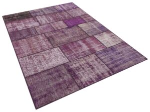 Eskitme El Dokuma Patchwork Halı 160 x 230 cm 5732