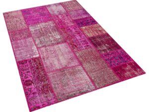 Patchwork El Dokuma Eskitme Halı 120 x 180 cm 5801