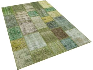 Eşsiz Güzelliğe Sahip Patchwork El Dokuma Halı 160 x 230 cm 5854