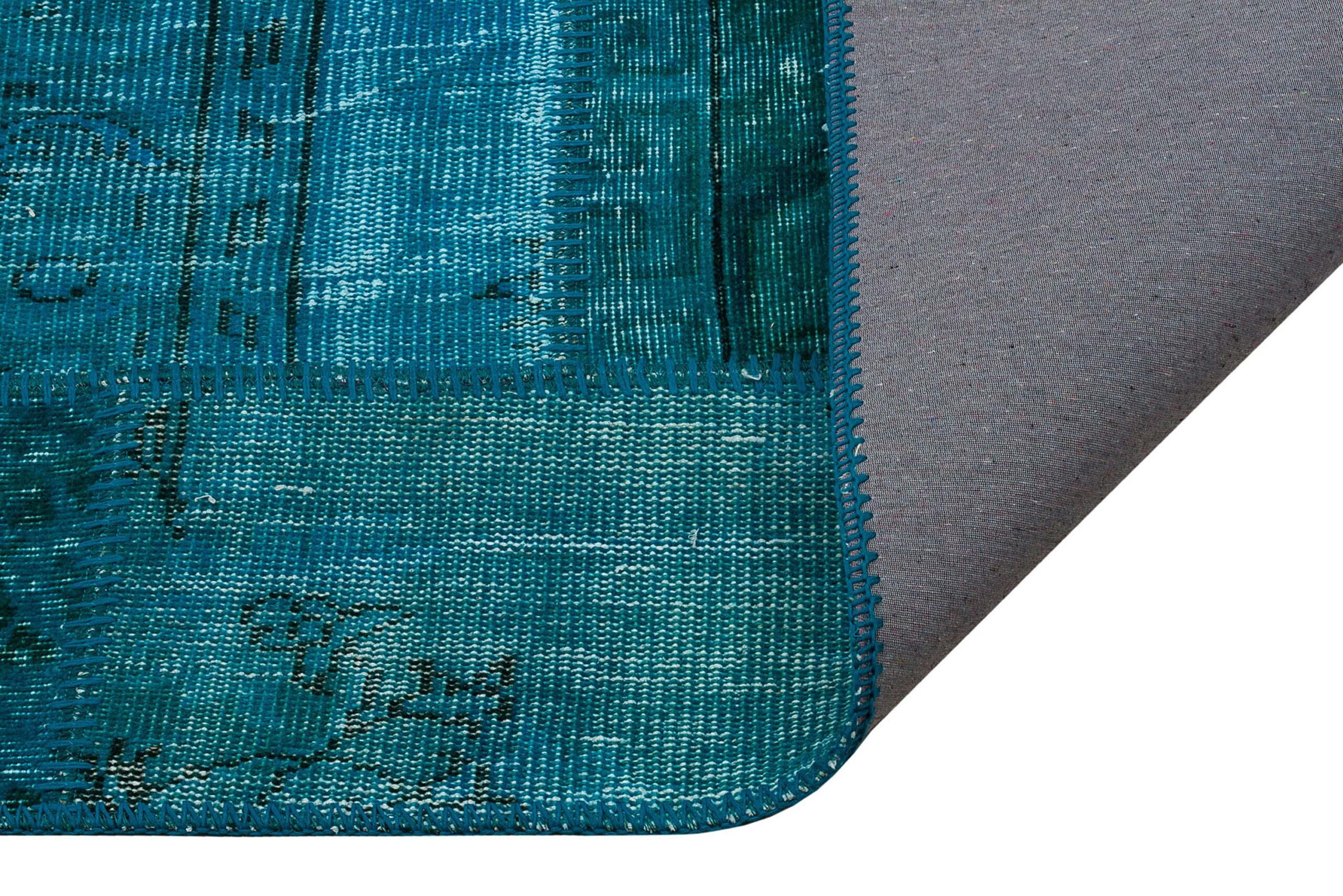 El Yapımı Patchwork Yolluk Halı 80 x 300 cm 5949 - Görsel 3