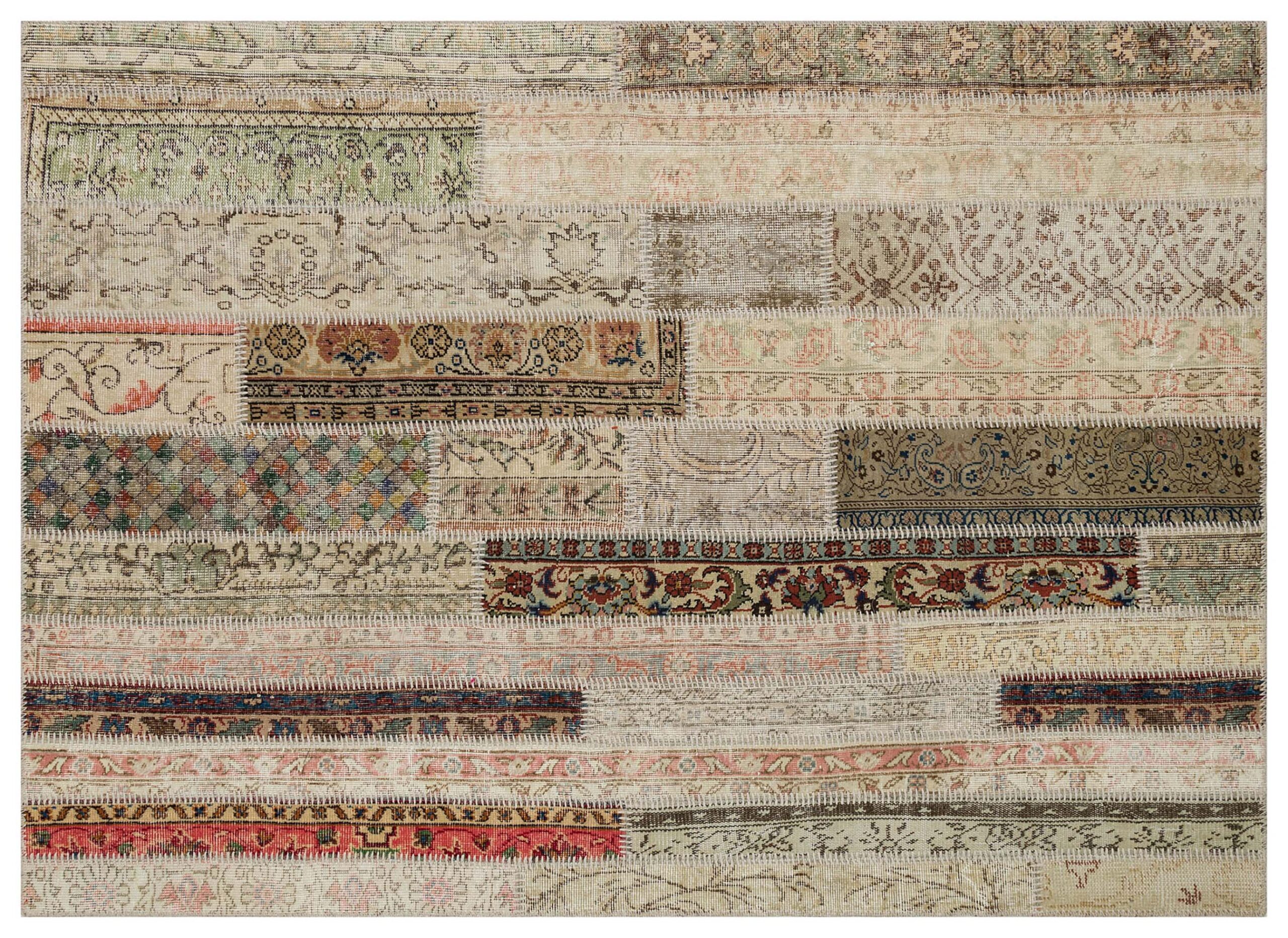 El Dokuma Patchwork Halı 160 x 230 cm 6000 - Görsel 2