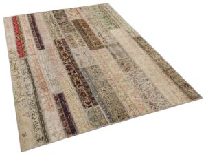 El Dokuma Patchwork Halı 160 x 230 cm 6000