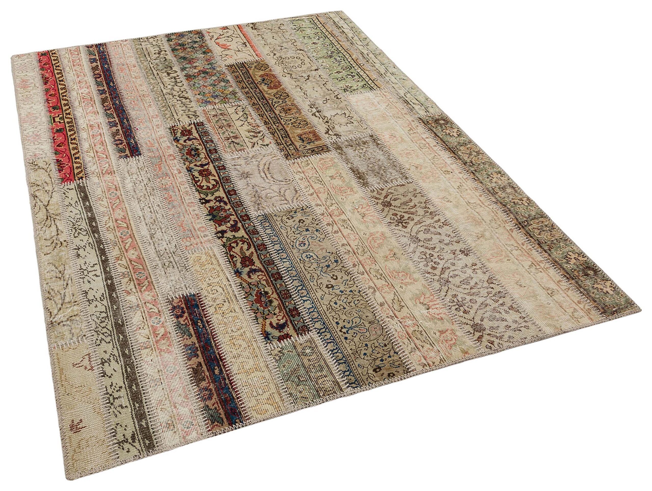 El Dokuma Patchwork Halı 160 x 230 cm 6000