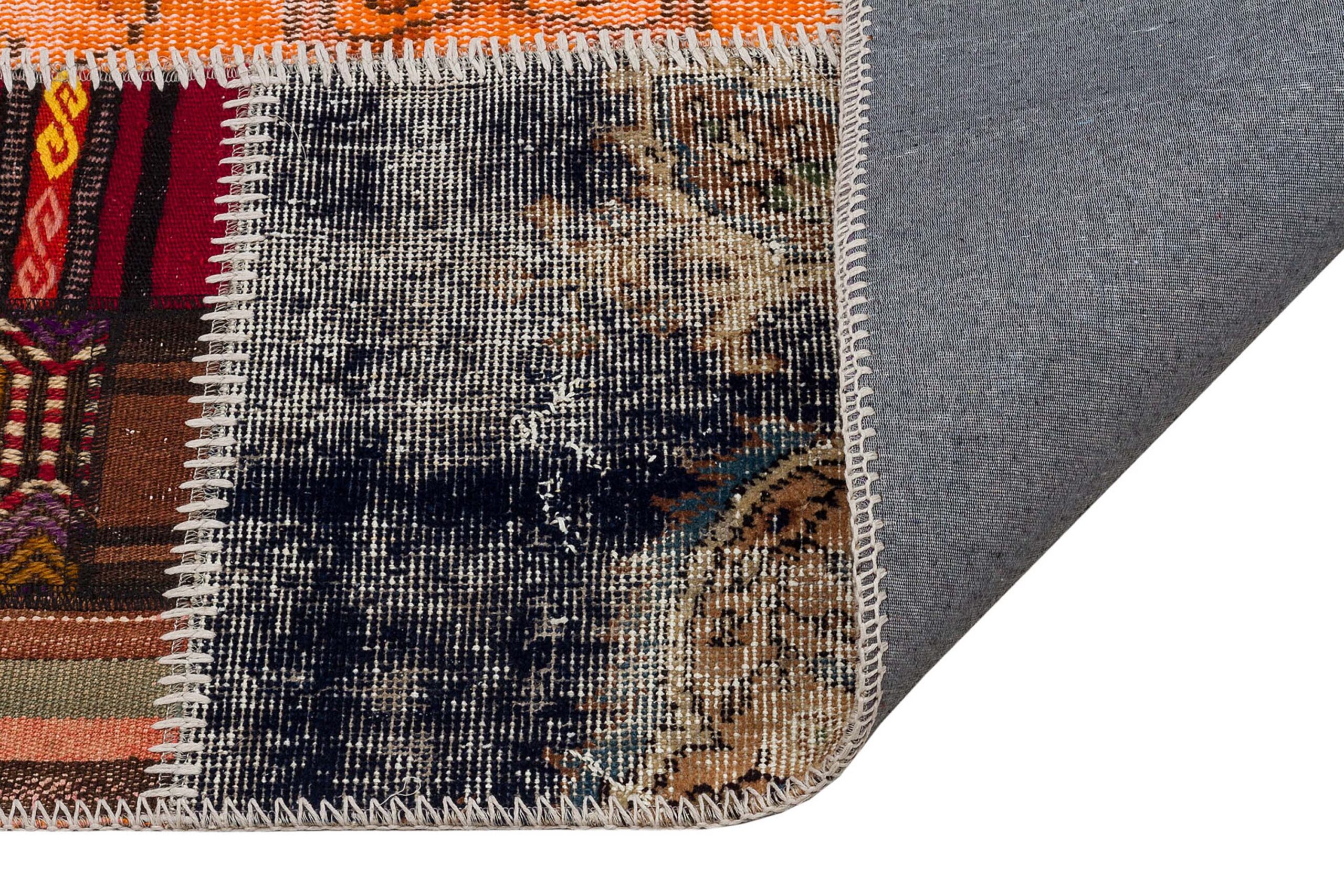 El Dokuma Patchwork Halı 160 x 230 cm 6002 - Görsel 3