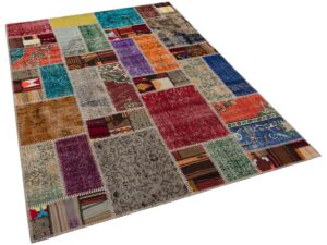 El Dokuma Patchwork Halı 160 x 230 cm 6002