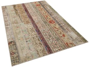 El Dokuma Patchwork Halı 160 x 230 cm 6003