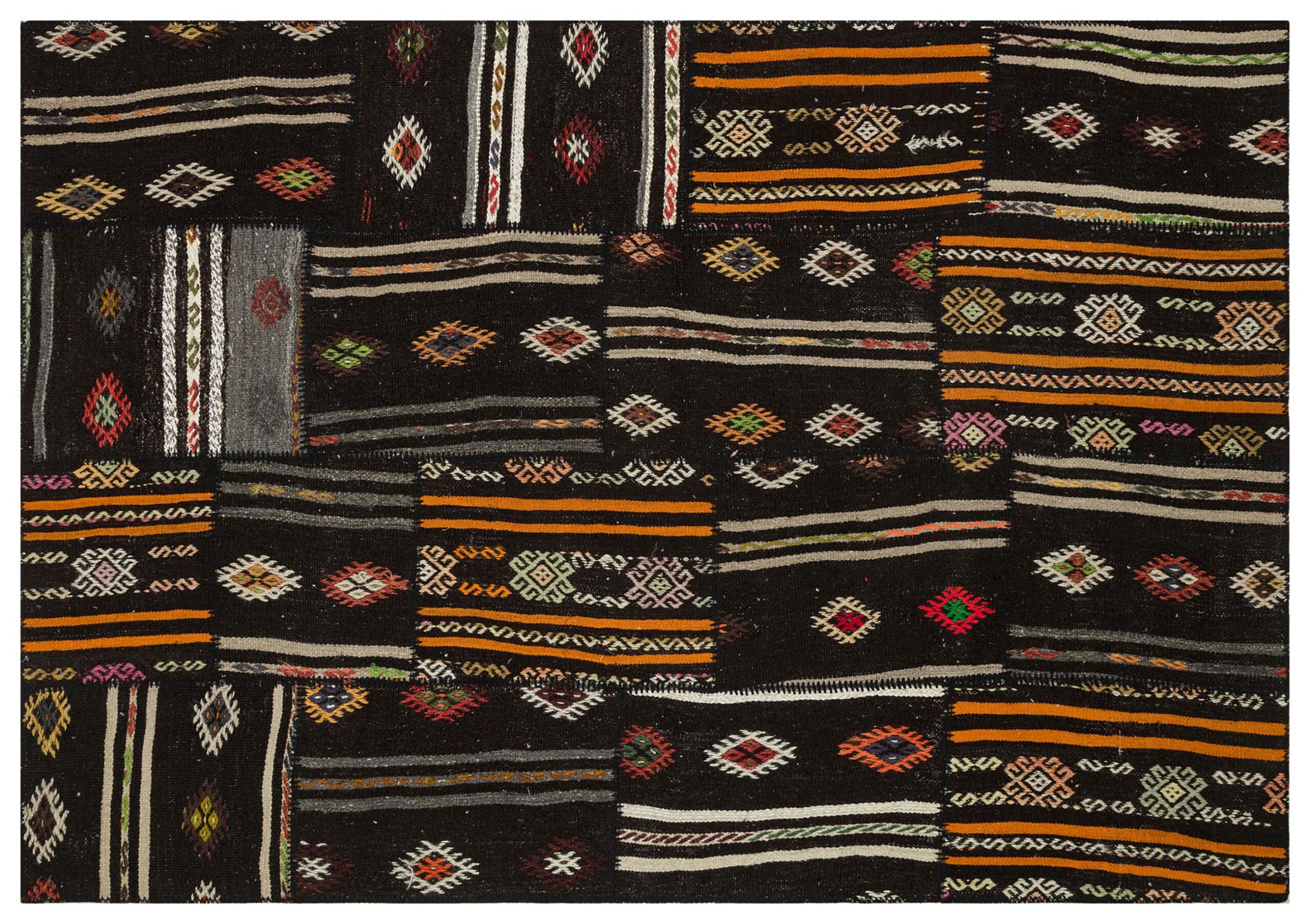 El Dokuma Patchwork Halı 160 x 230 cm 6029 - Görsel 4