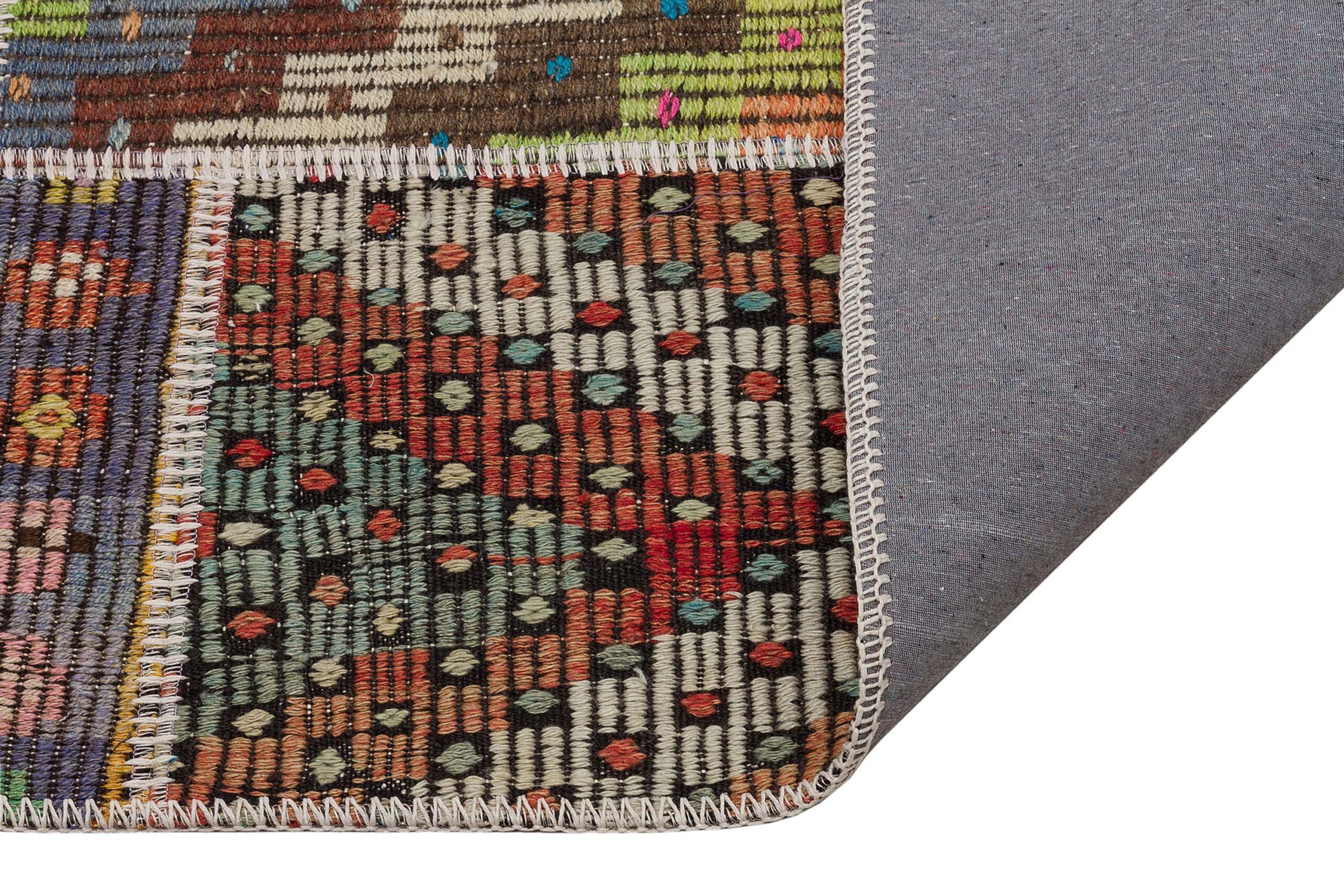 Patchwork El Dokuma Eskitme Halı 160 x 230 cm 6079 - Görsel 3