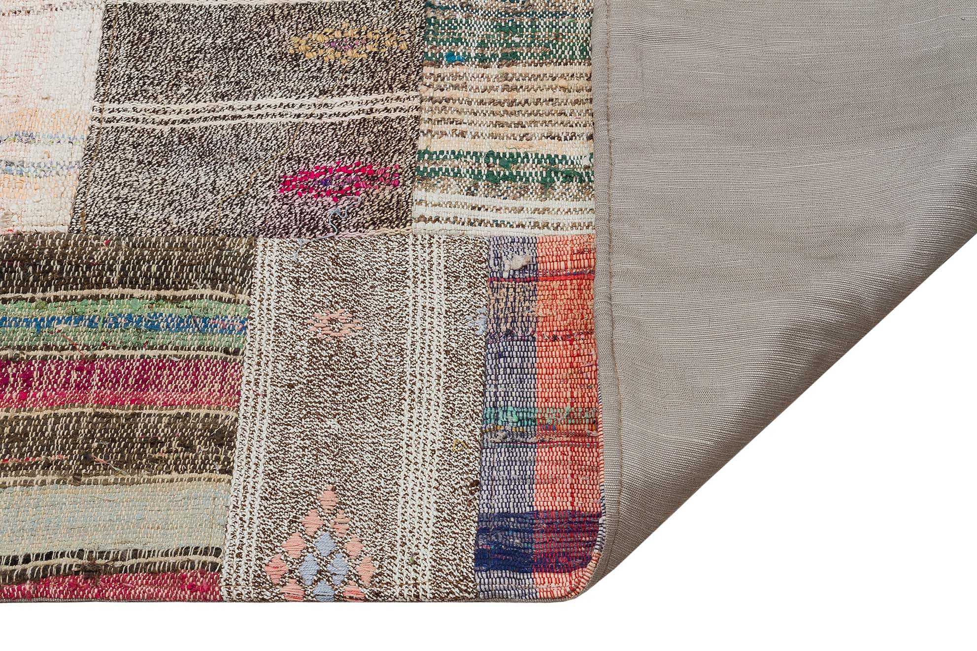 Patchwork Eskitme El Dokuma Halı 171 x 218 cm 6141 - Görsel 3