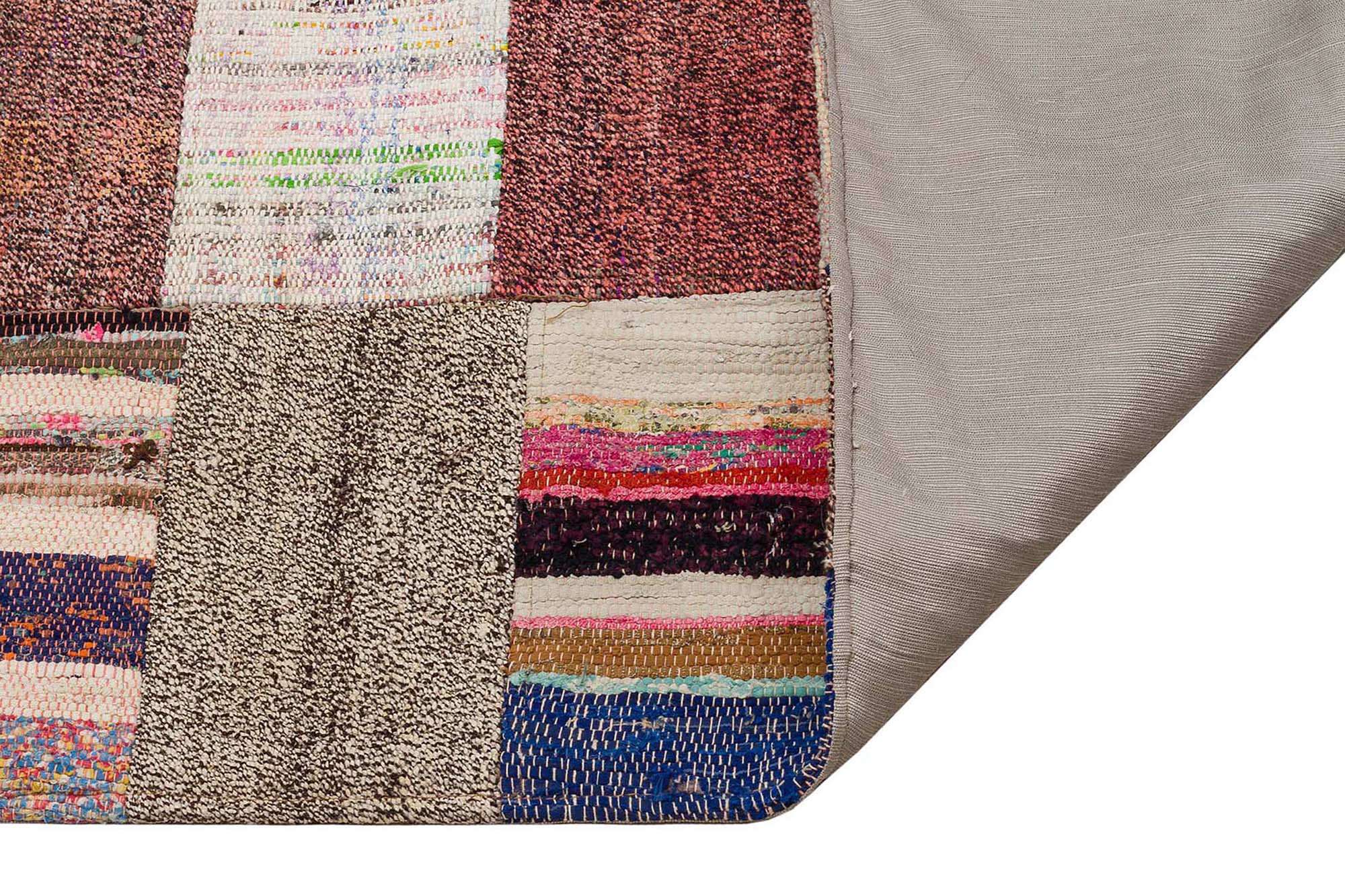 Patchwork Eskitme El Dokuma Halı 167 x 225 cm 6185 - Görsel 4