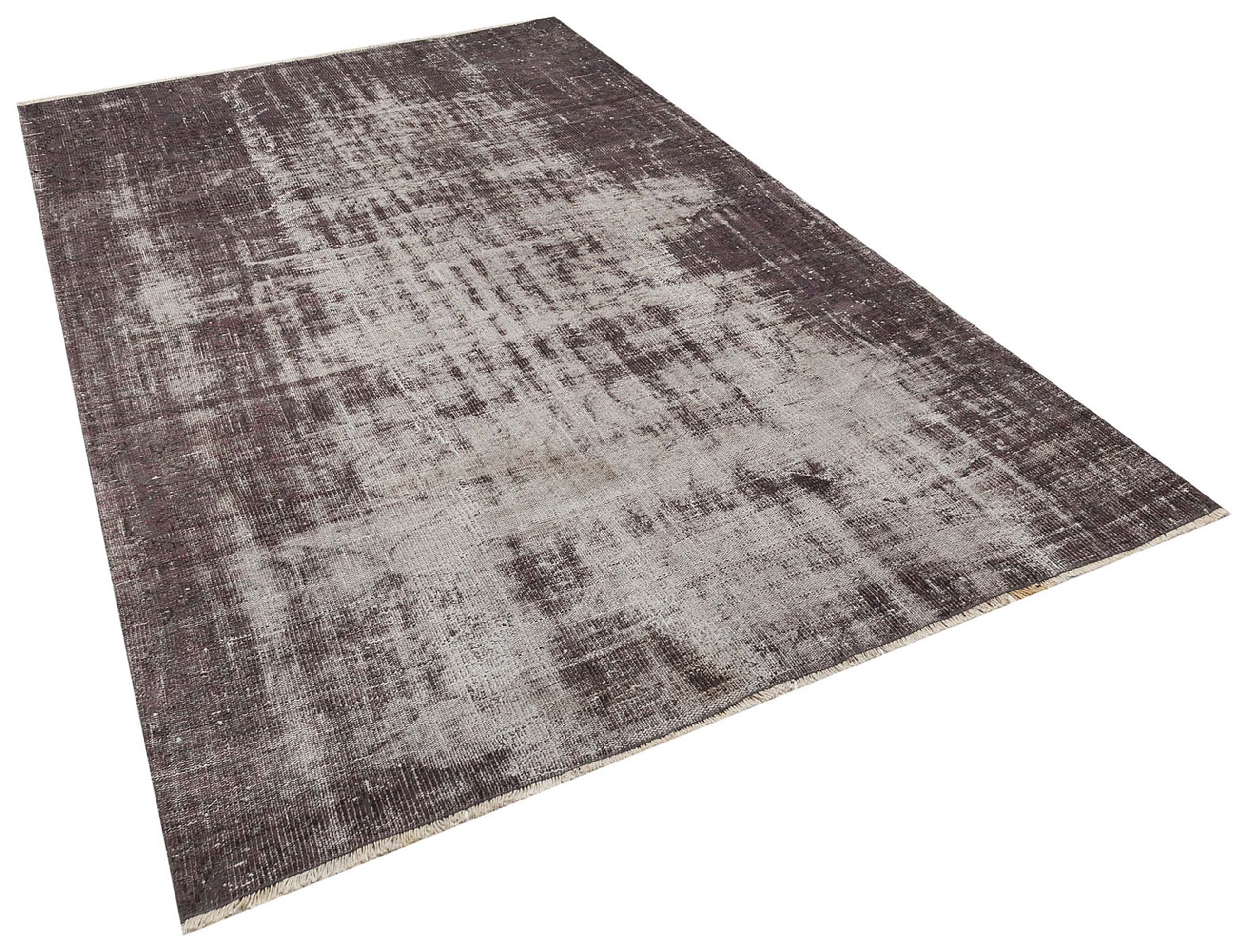 Gerçek El Dokuma Eskitme Vintage Halı 189 x 274 cm 8269
