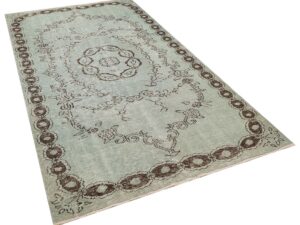 Özel Vintage Eskitme El Dokuma Halı 156 x 276 cm 8291