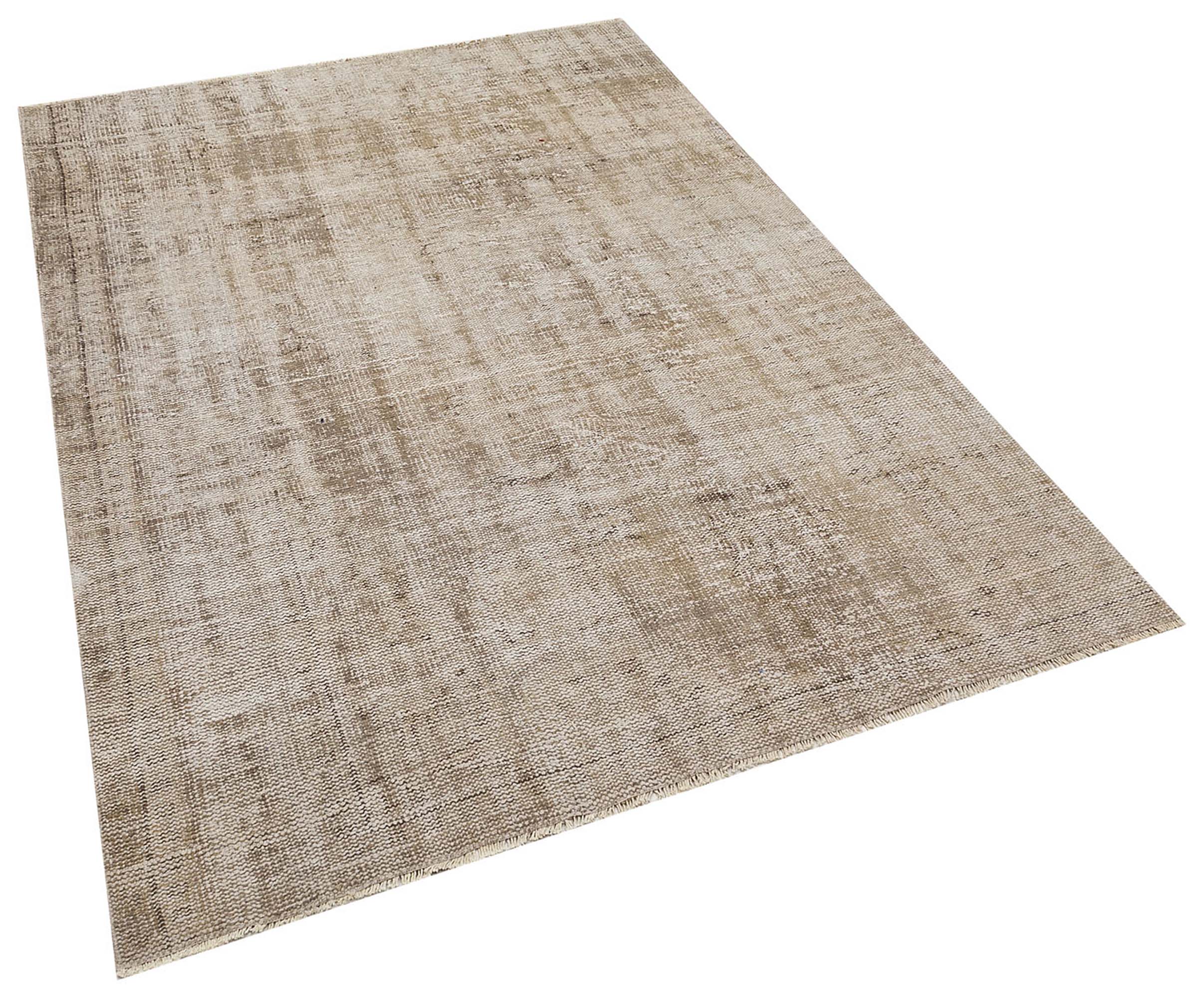 Classic, Modern, Vintage, Distressed, Hand-Woven Rug, vintage rug, Handmade, hand-knotted silk, size 157 × 230 cm, from Antalya
