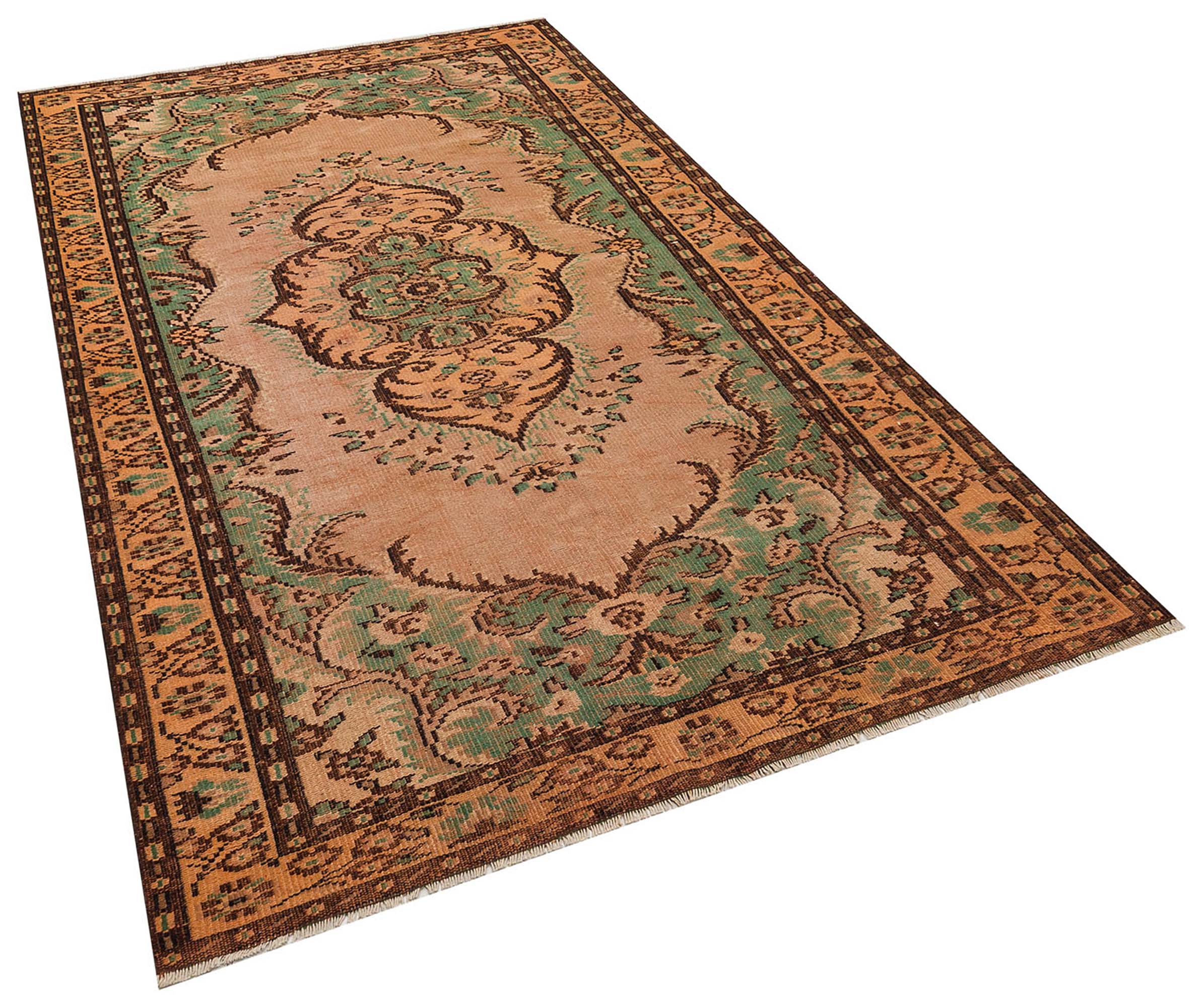 Eskitme El Dokuma Vintage Halı 160 x 275 cm 8413