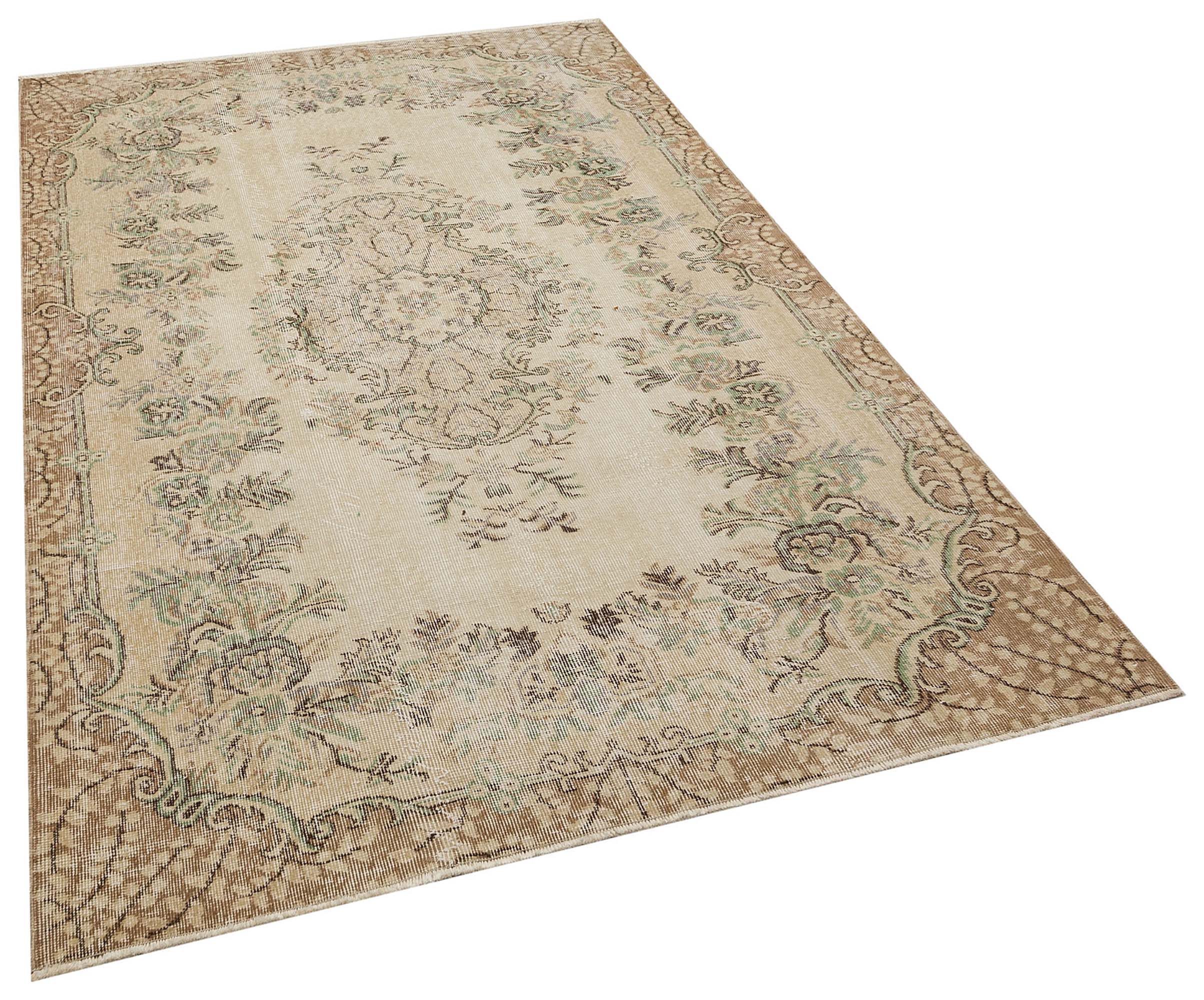 Gray Handwoven Vintage Rug, vintage rug, Handmade, hand-knotted wool, size 160 × 256 cm, from Gaziantep
