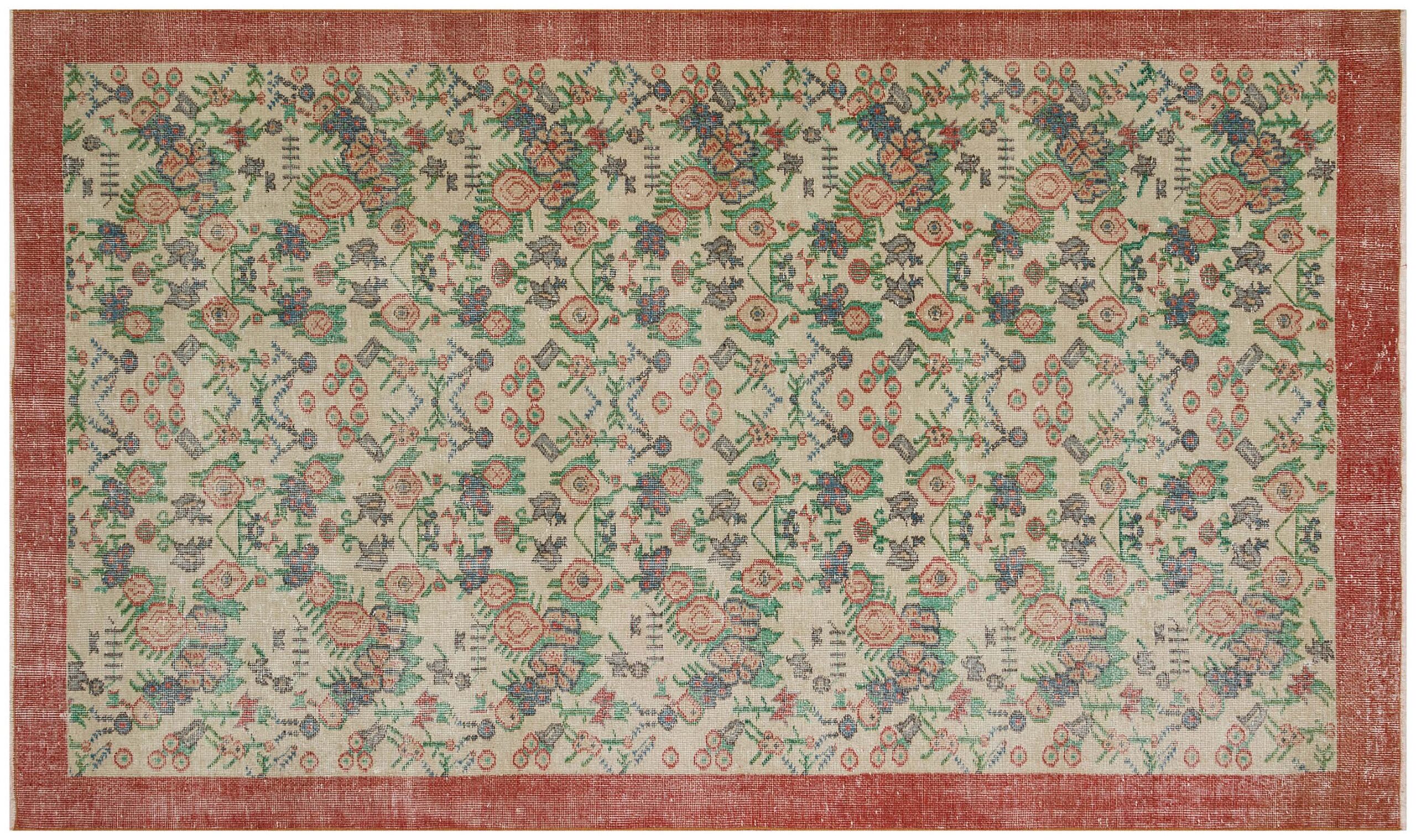 Vintage El Dokuma Halı 165 x 280 cm 8550 - Görsel 3