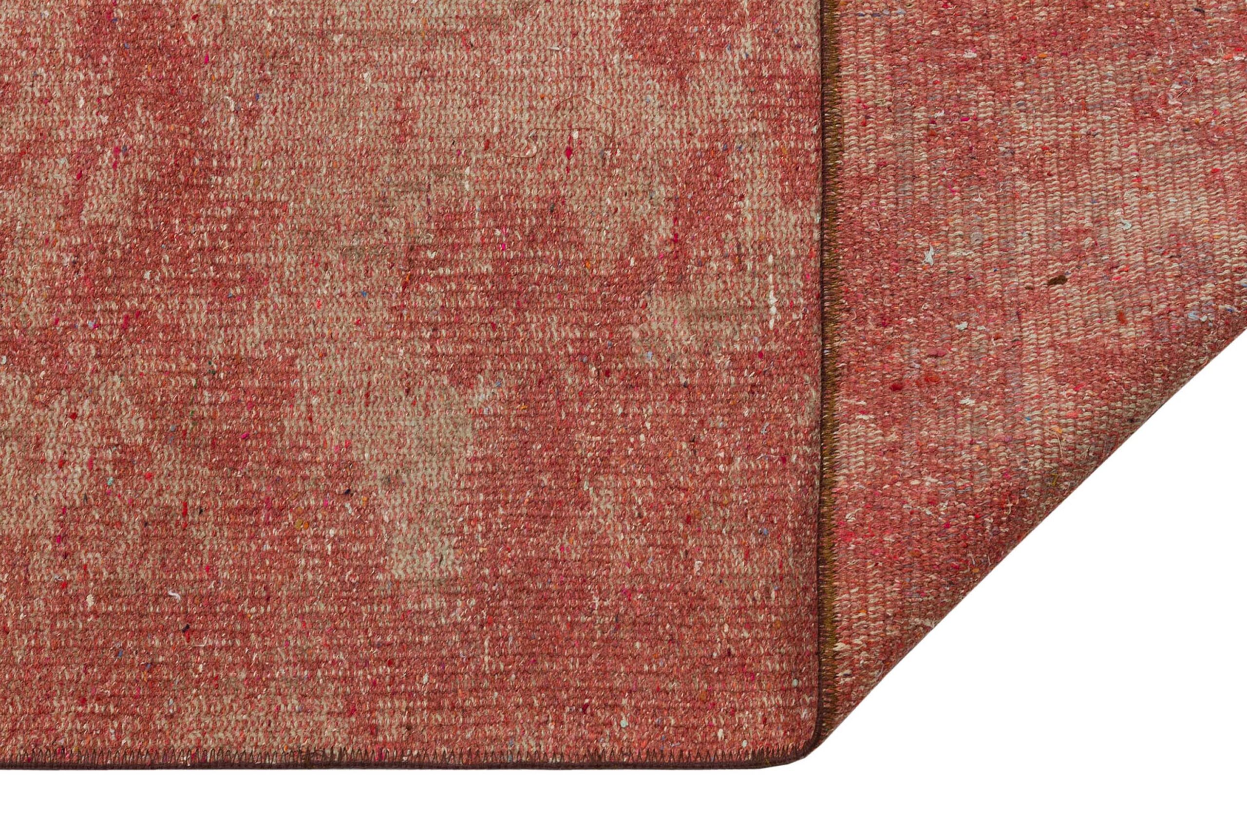 Unique Anatolian Vintage Distressed Hand-Woven Rug — detail view 3, handmade vintage rug