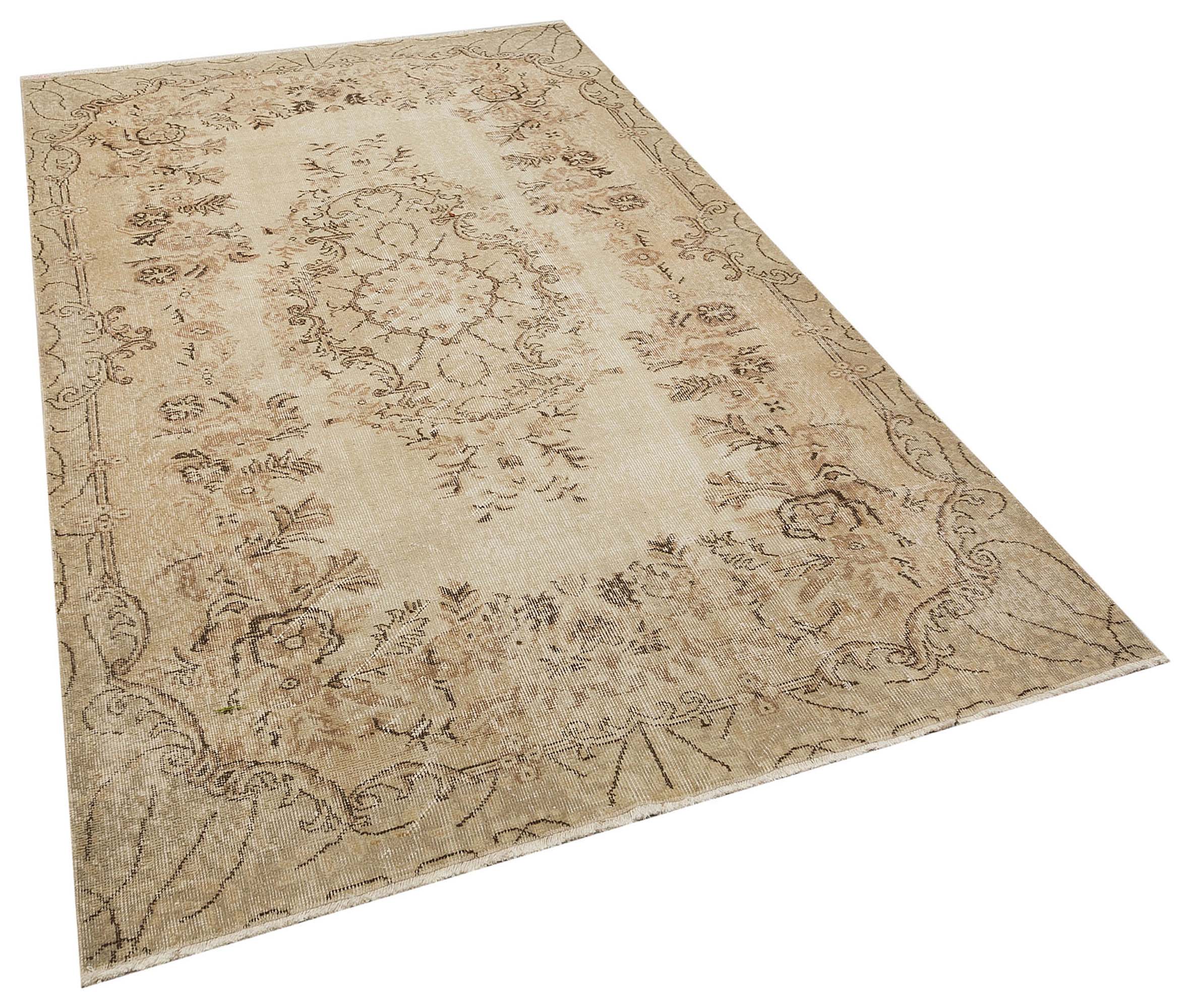 Eşsiz Anadolu Vintage Eskitme El Dokuma Halı 160 x 262  cm 8577
