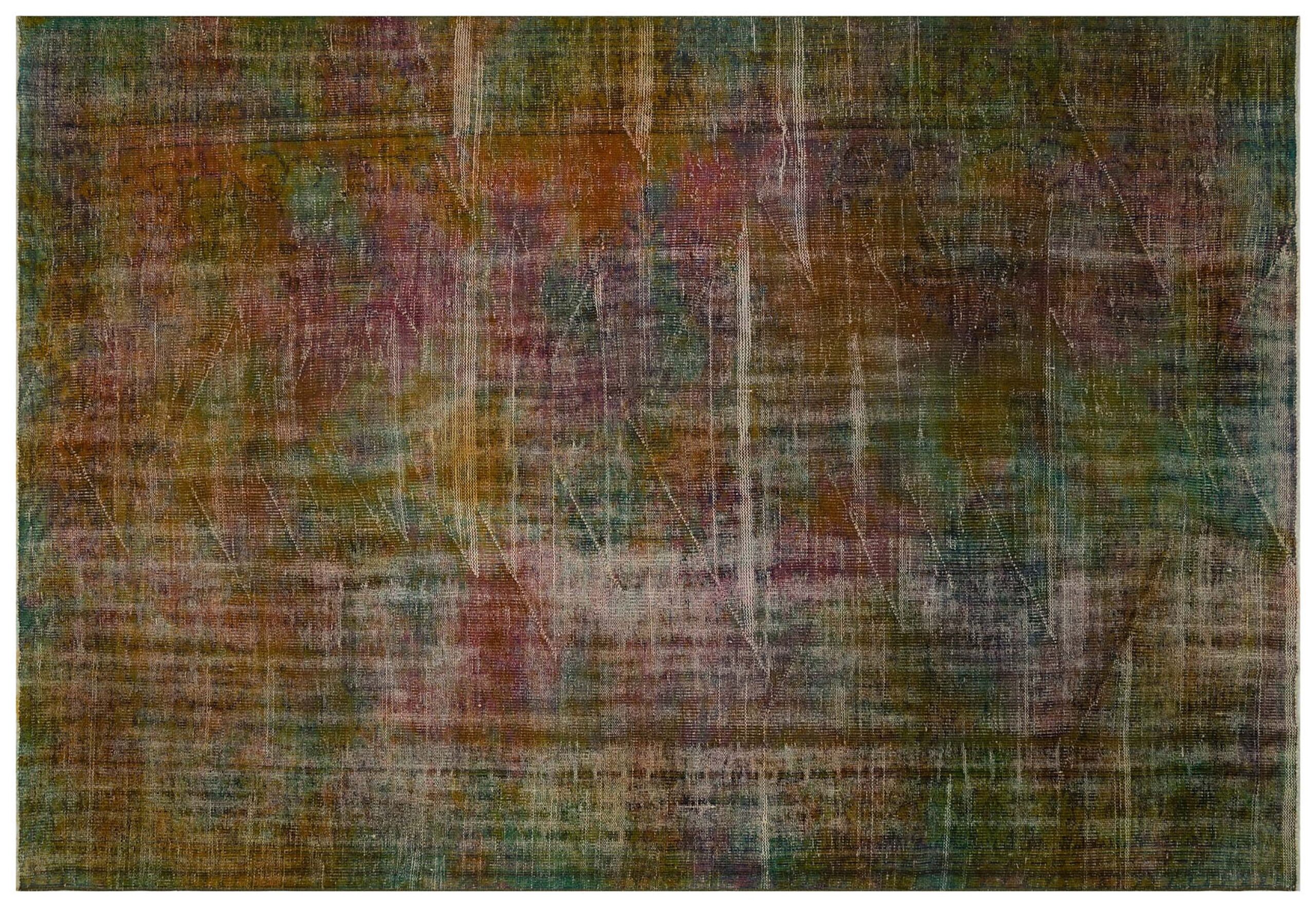Exclusive Vintage Distressed Hand-Woven Rug — detail view 2, handmade vintage rug