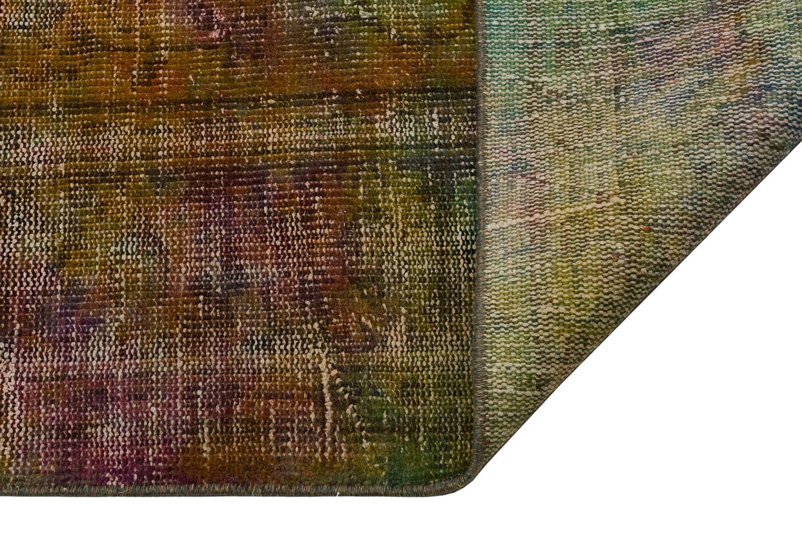 Exclusive Vintage Distressed Hand-Woven Rug — detail view 3, handmade vintage rug