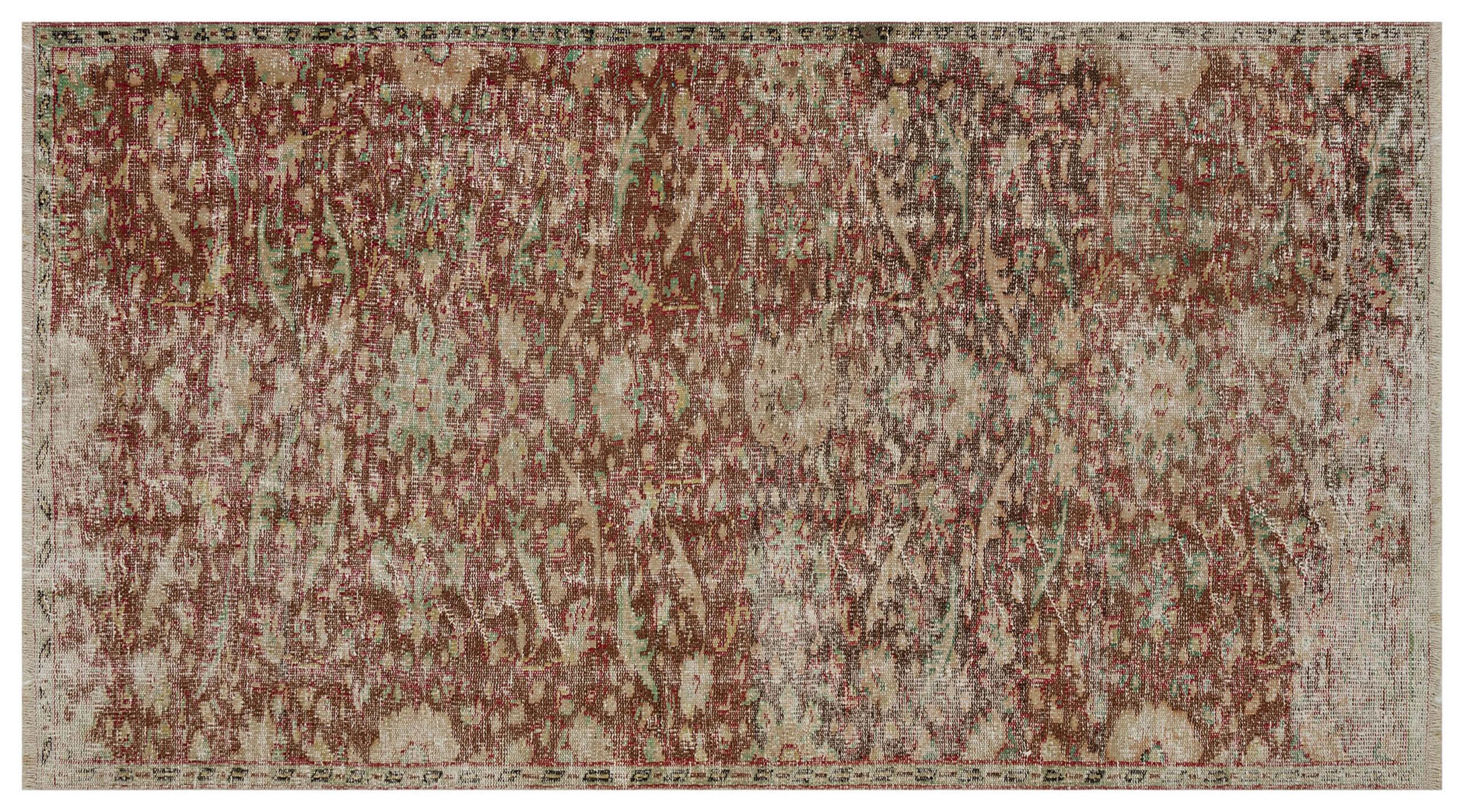 Klasik Modern Vintage El Dokuma Halı 131 x 240 cm 8597 - Görsel 2