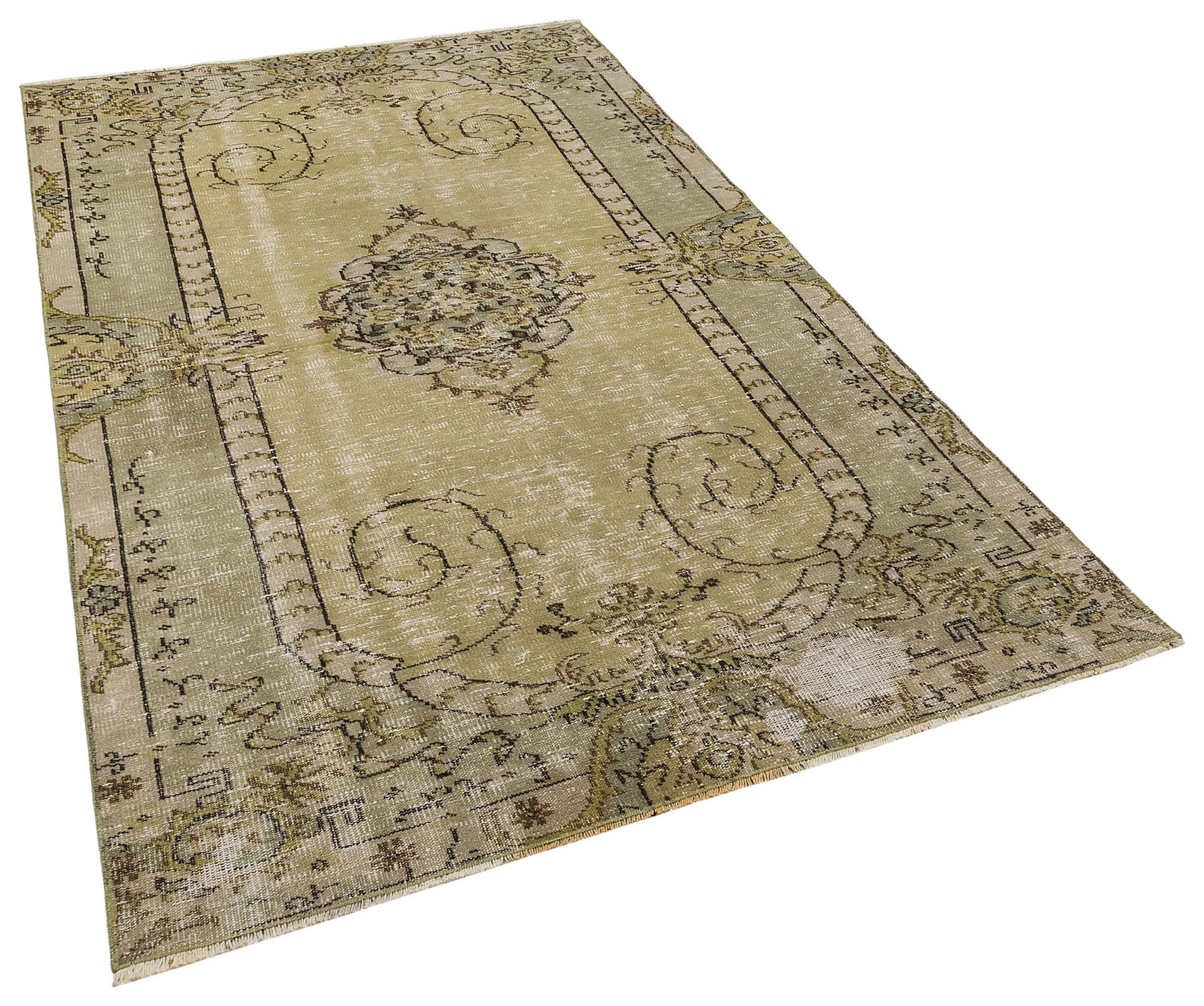 Eşsiz Anadolu Vintage El Dokuma Halı 154 x 252 cm 8600