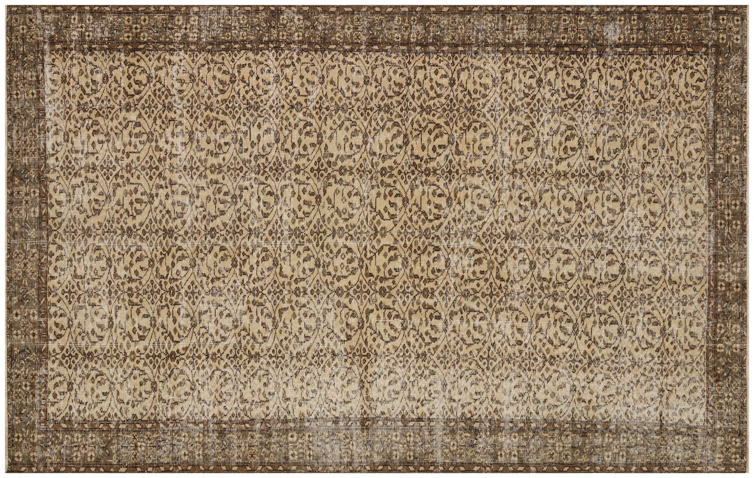 Eskitme El Dokuma Vintage Halı 182 x 288 cm 8759 - Görsel 2
