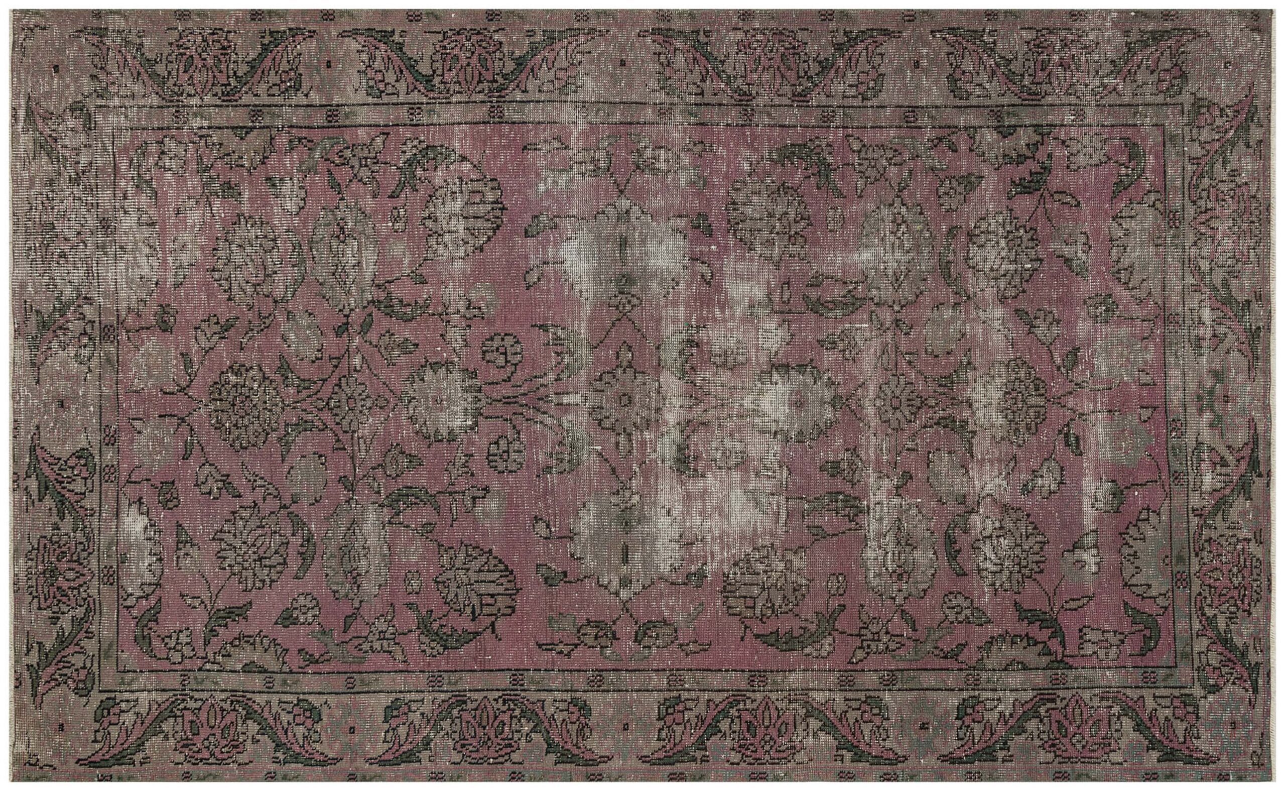 Vintage Turkish Handwoven Rug — detail view 3, handmade vintage rug