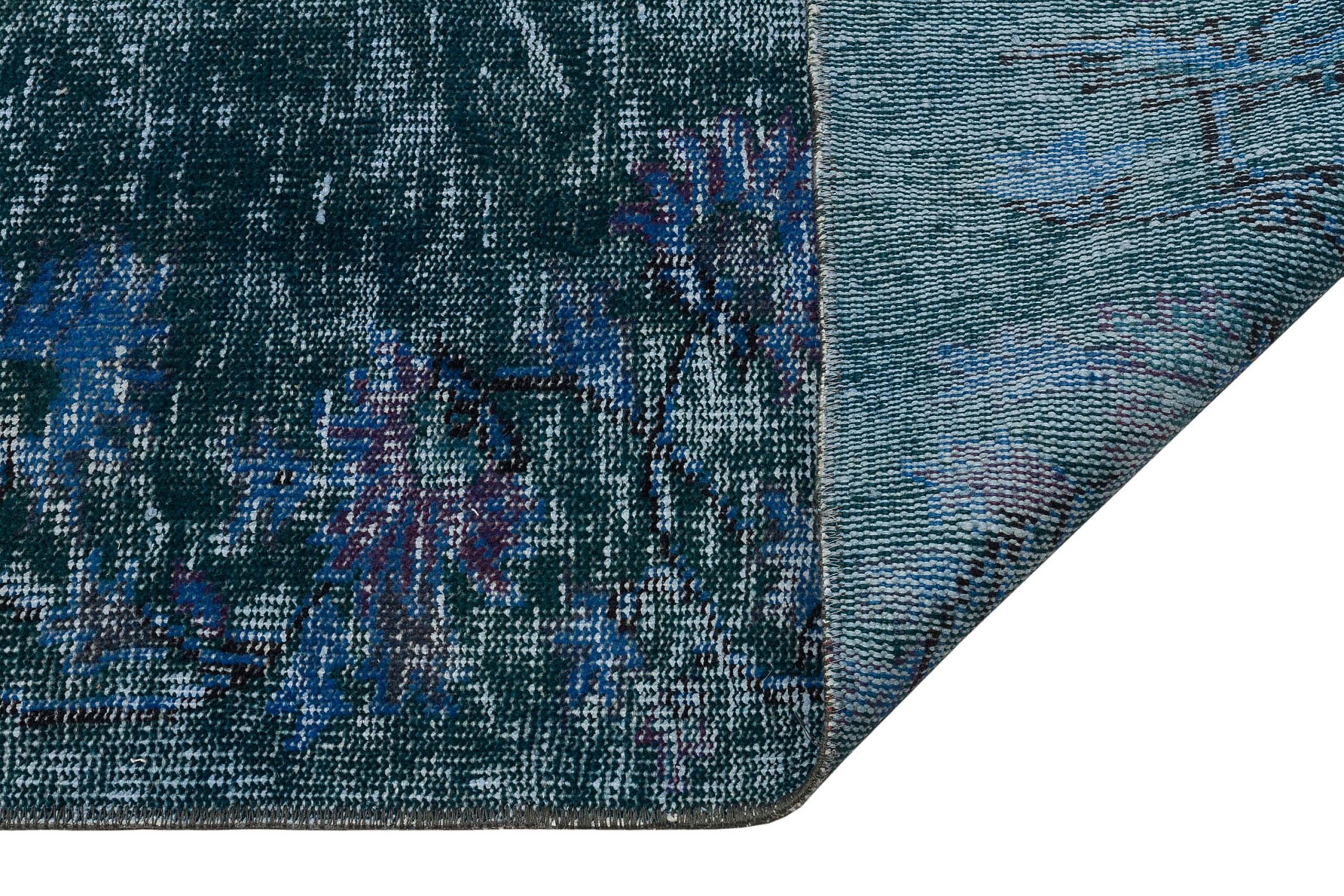 Vintage Hand-Woven Wool Rug — detail view 2, handmade vintage rug