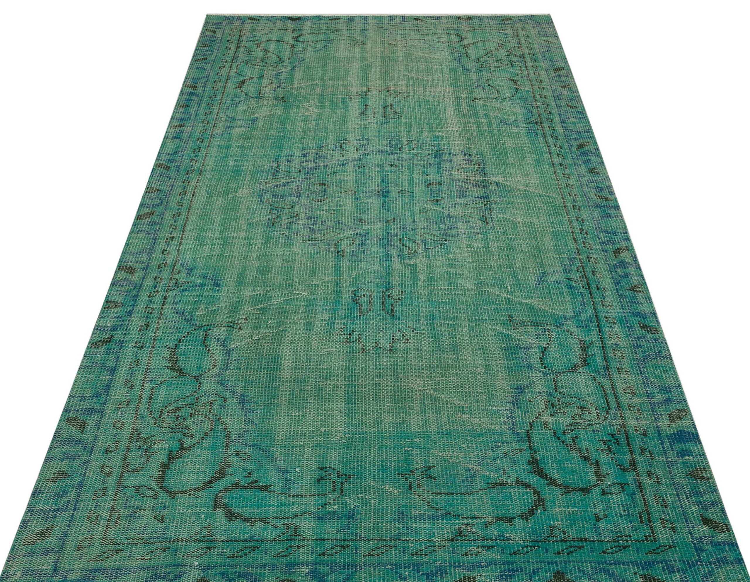 Eskitme Vintage El Dokuma Halı 140 x 270 cm 8780