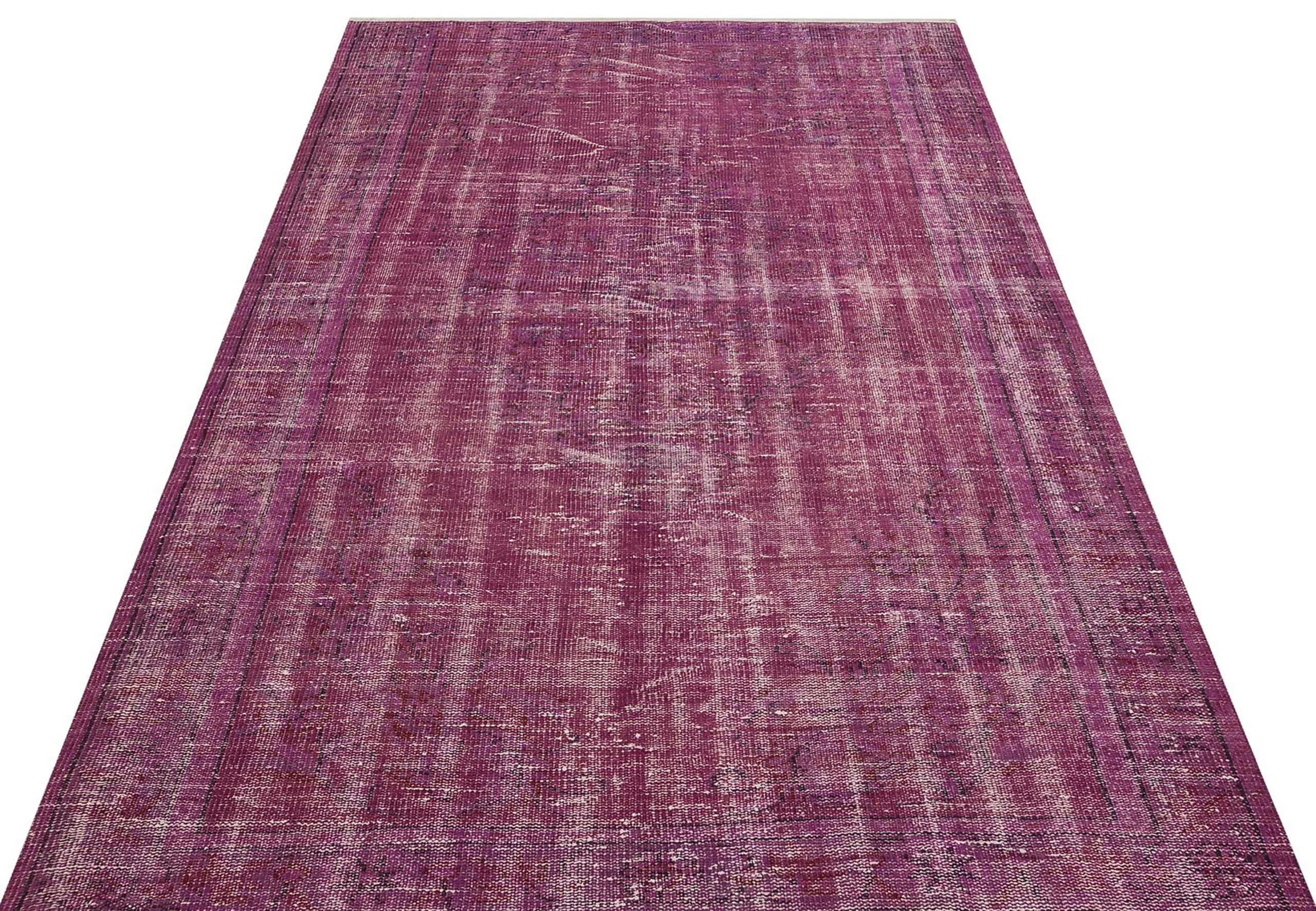 Vintage Eskitme El Dokuma Halı 158 x 256 cm 8783