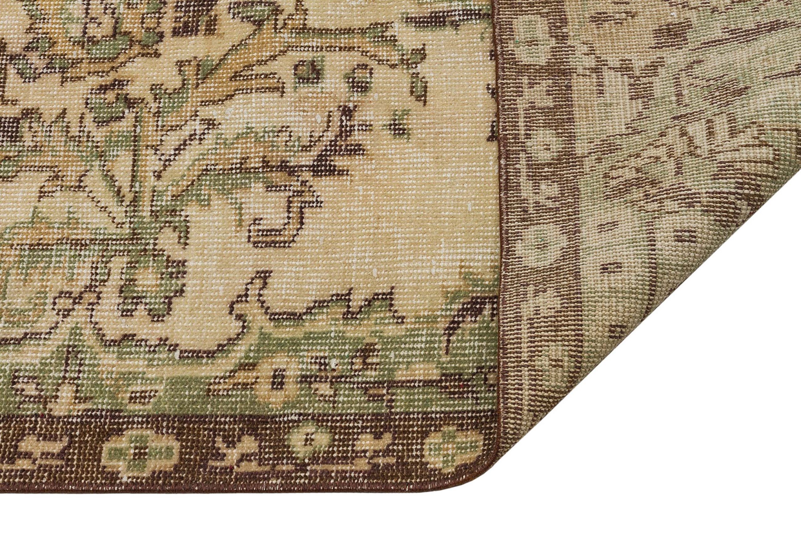 Vintage Handwoven Rug, Classic Modern — detail view 3, handmade vintage rug
