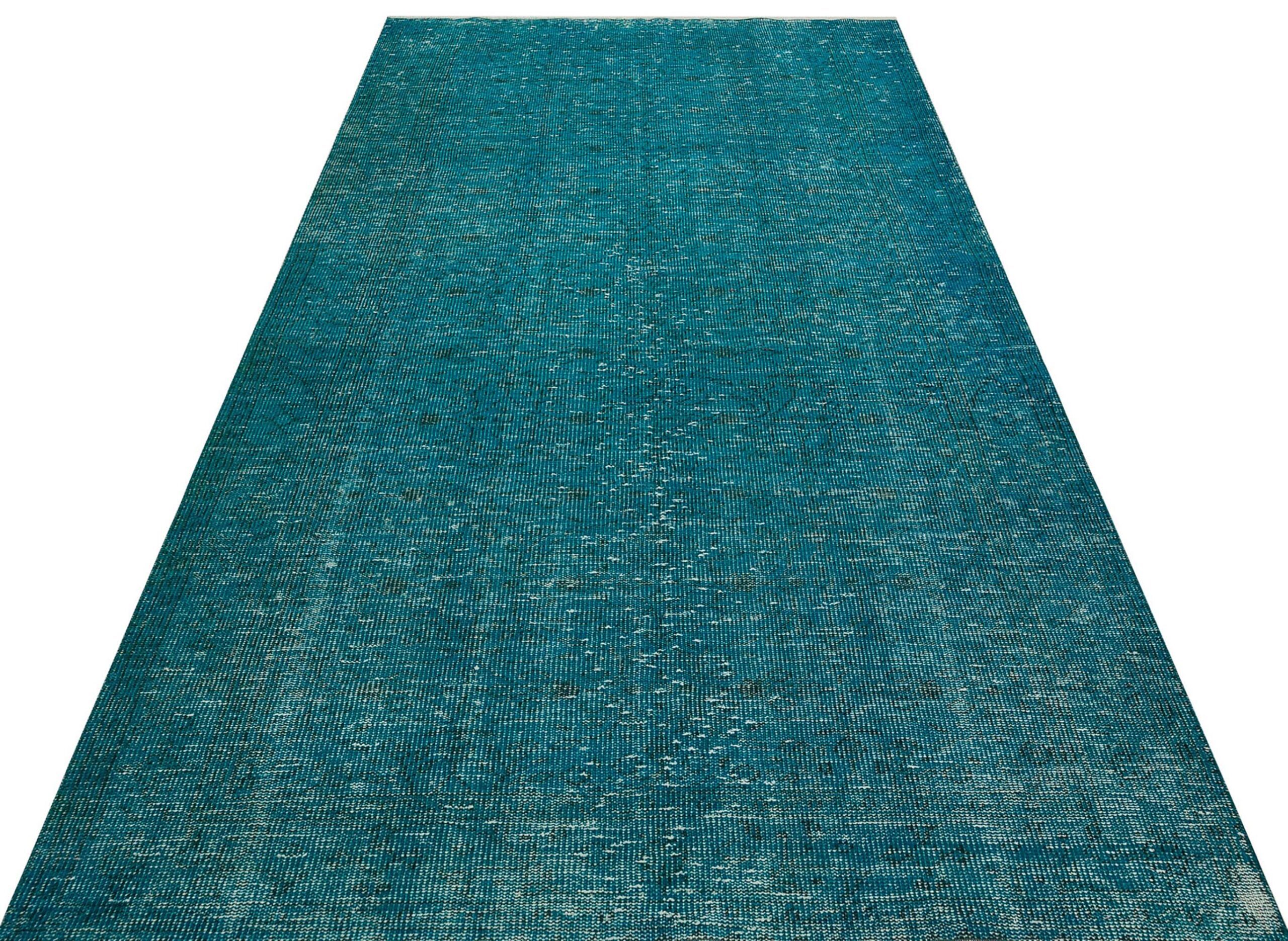 Güzelliğe Sahip El Dokuma Eskitme Vintage  Halı 159 x 276 cm 8811