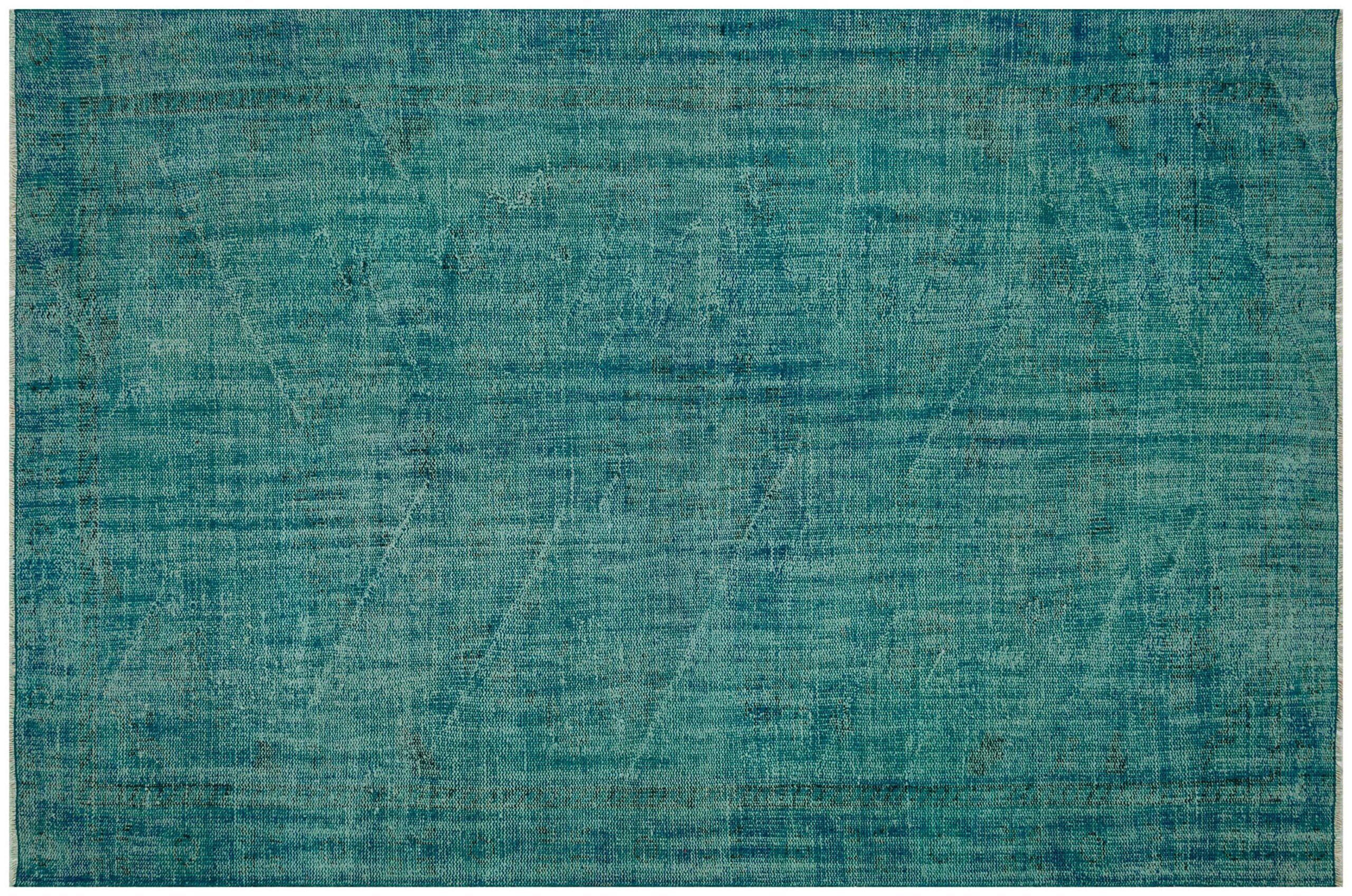 Hand-Woven Distressed Vintage Rug — detail view 3, handmade vintage rug