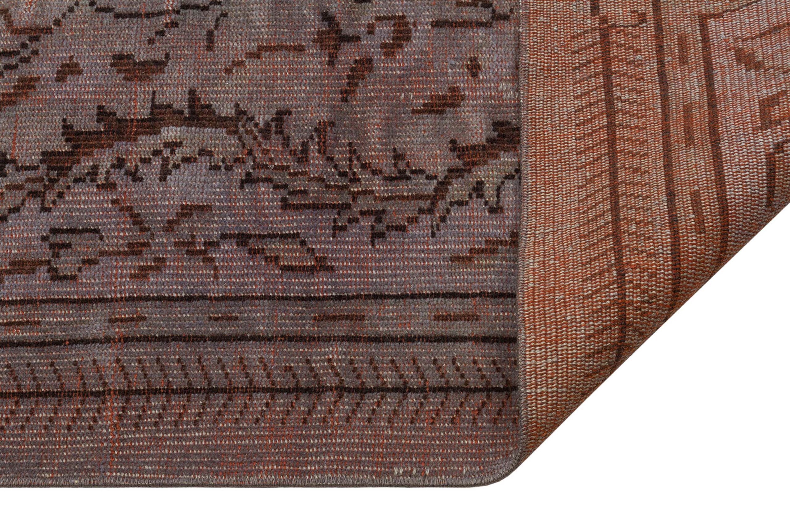 Unique Anatolian Vintage Distressed Hand-Woven Rug — detail view 3, handmade vintage rug