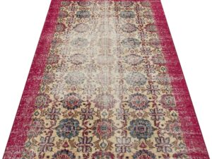 Vintage Eskitme El Yapımı  Halı 112 x 200 cm 9065