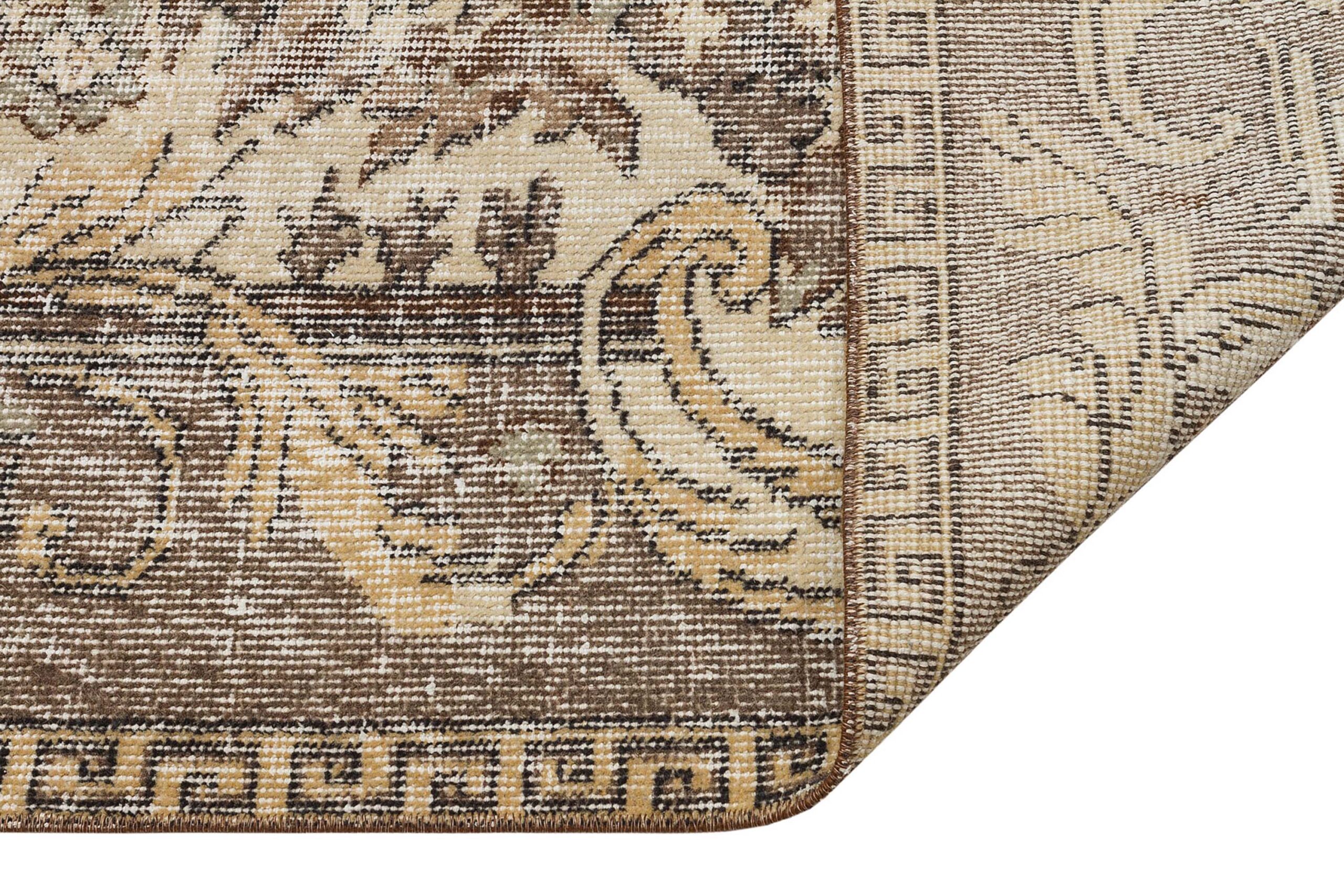 Eşsiz Güzelliğe Sahip Vintage El Yapımı Halı 173 x 275 cm 9105 - Görsel 3