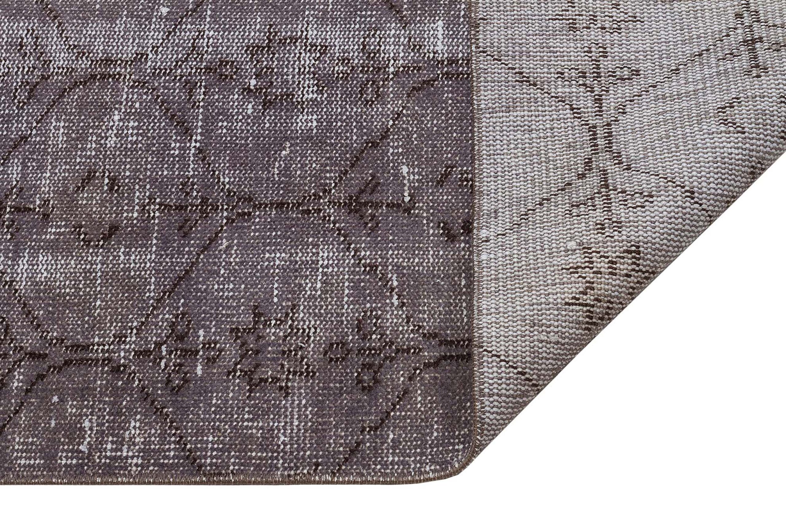 Vintage Hand-Woven Wool Rug — detail view 2, handmade vintage rug