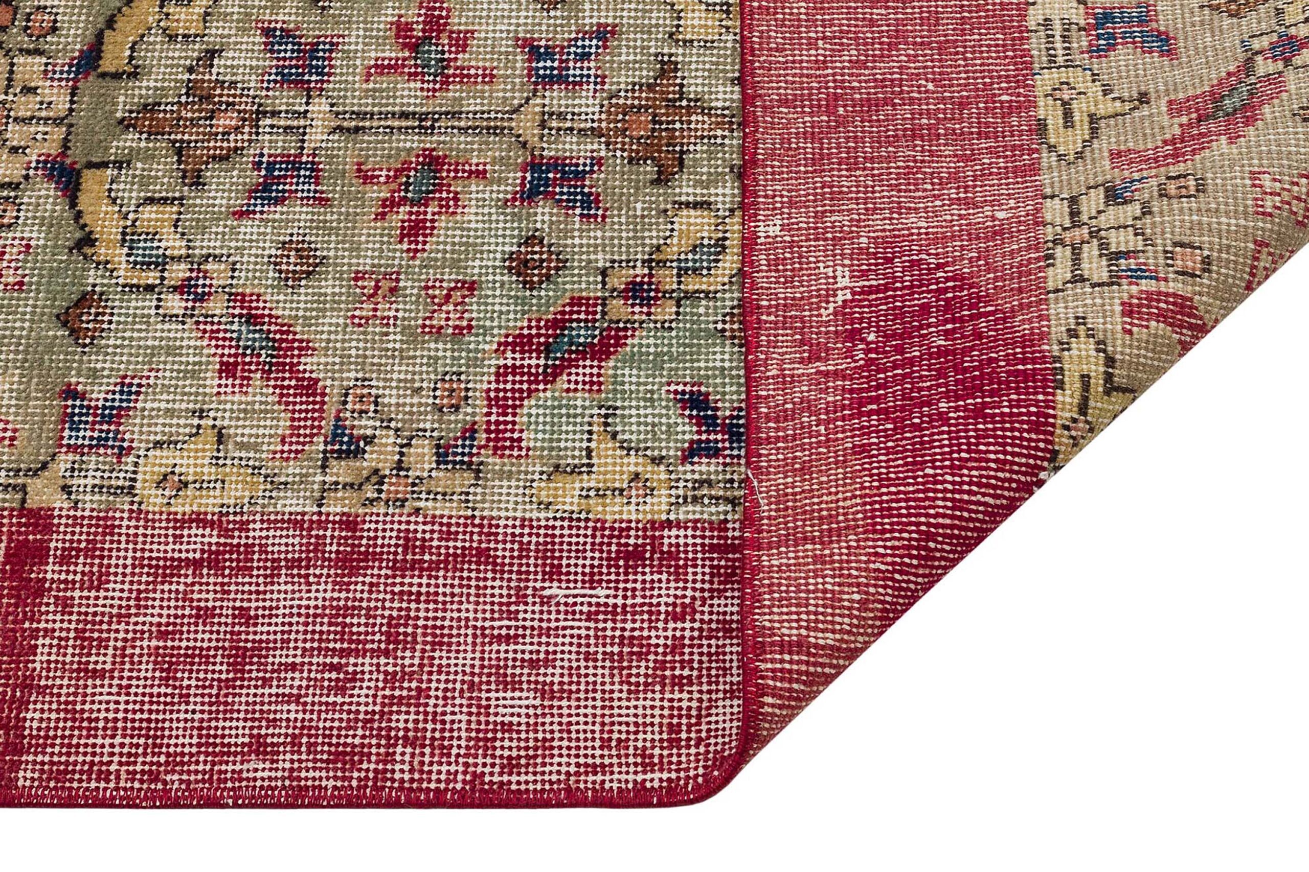 Vintage Eskitme El Dokuma Halı 157 x 255 cm 9409 - Görsel 3
