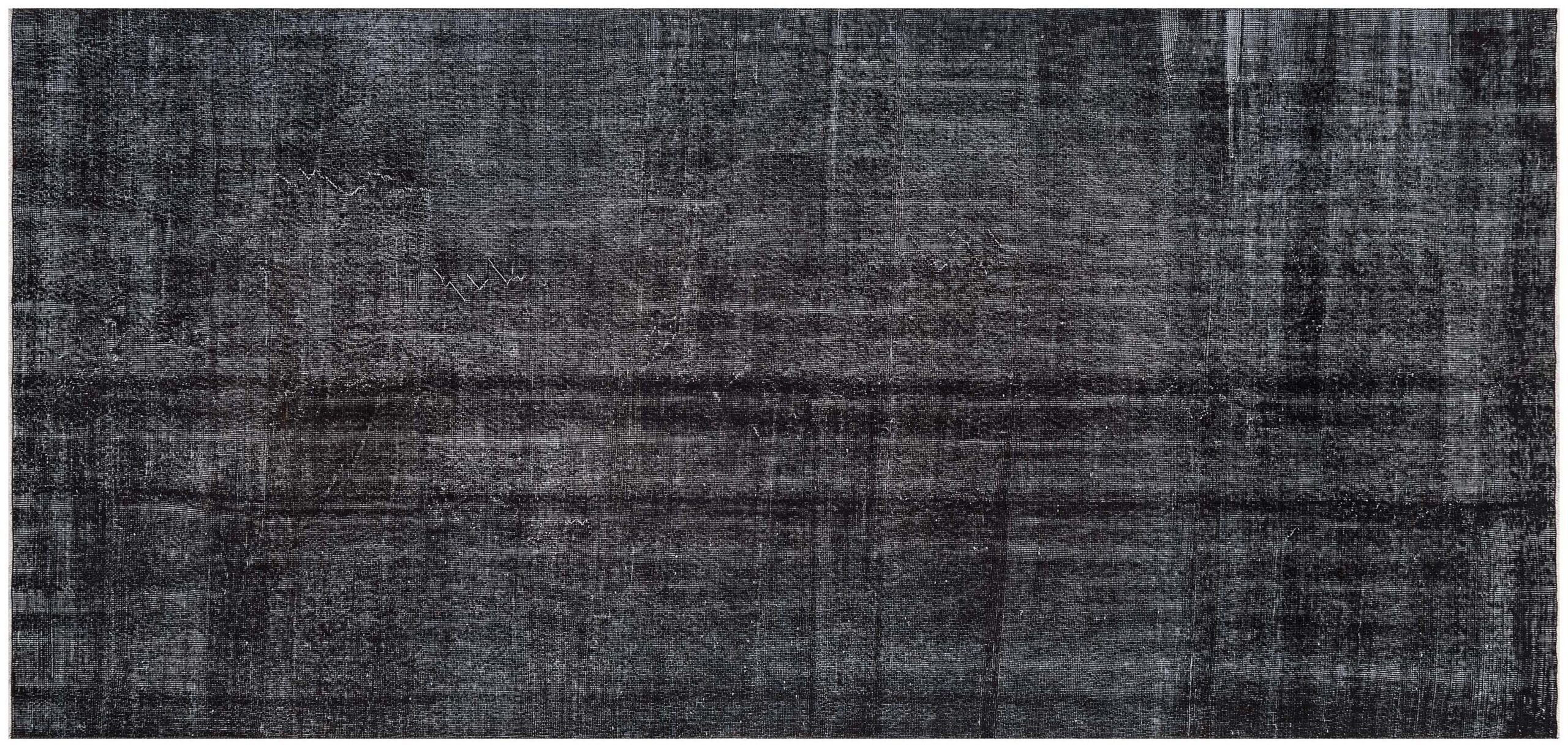 Unique Anatolian Vintage Distressed Hand-Woven Rug — detail view 3, handmade vintage rug